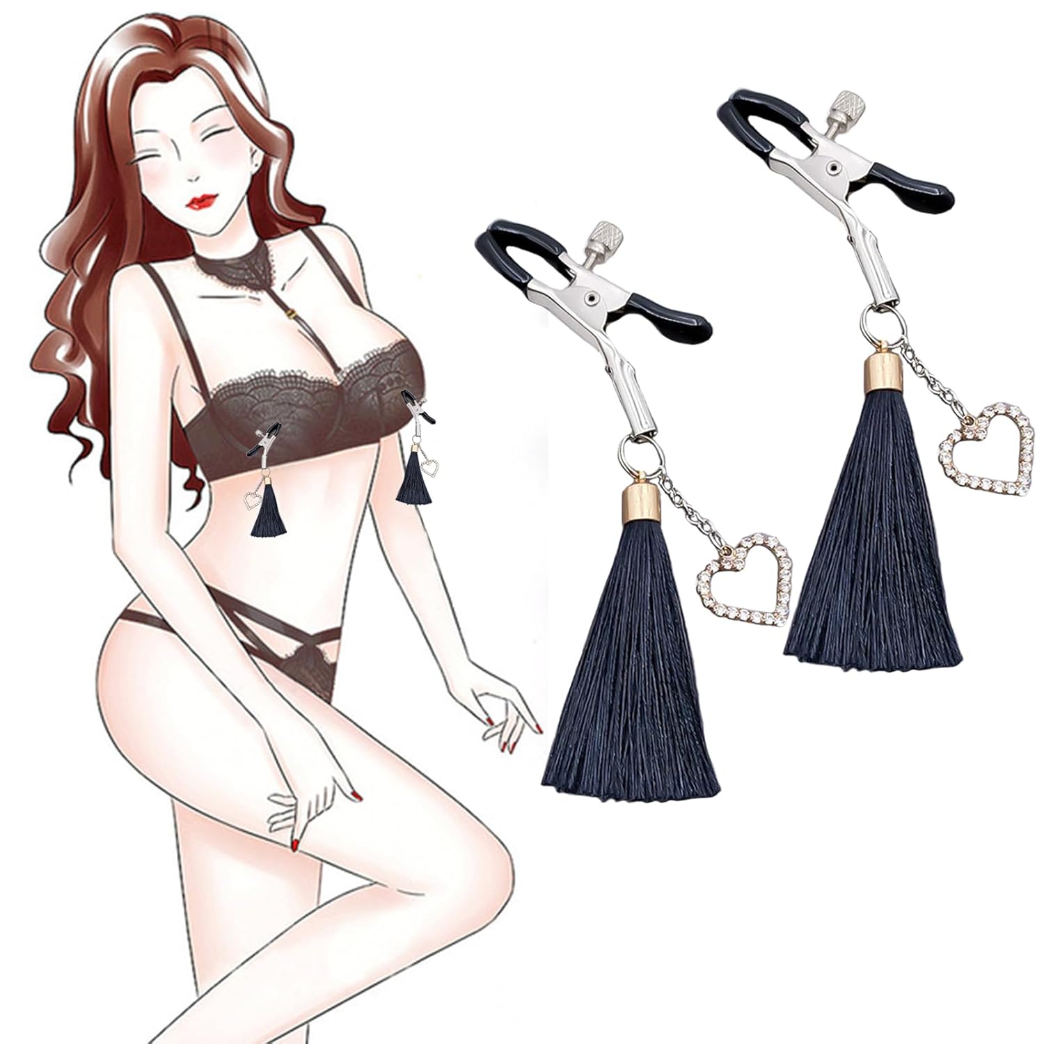 Breast Clamps Clitoris Clamps Nipple Clip For Women, Nipple Clamps