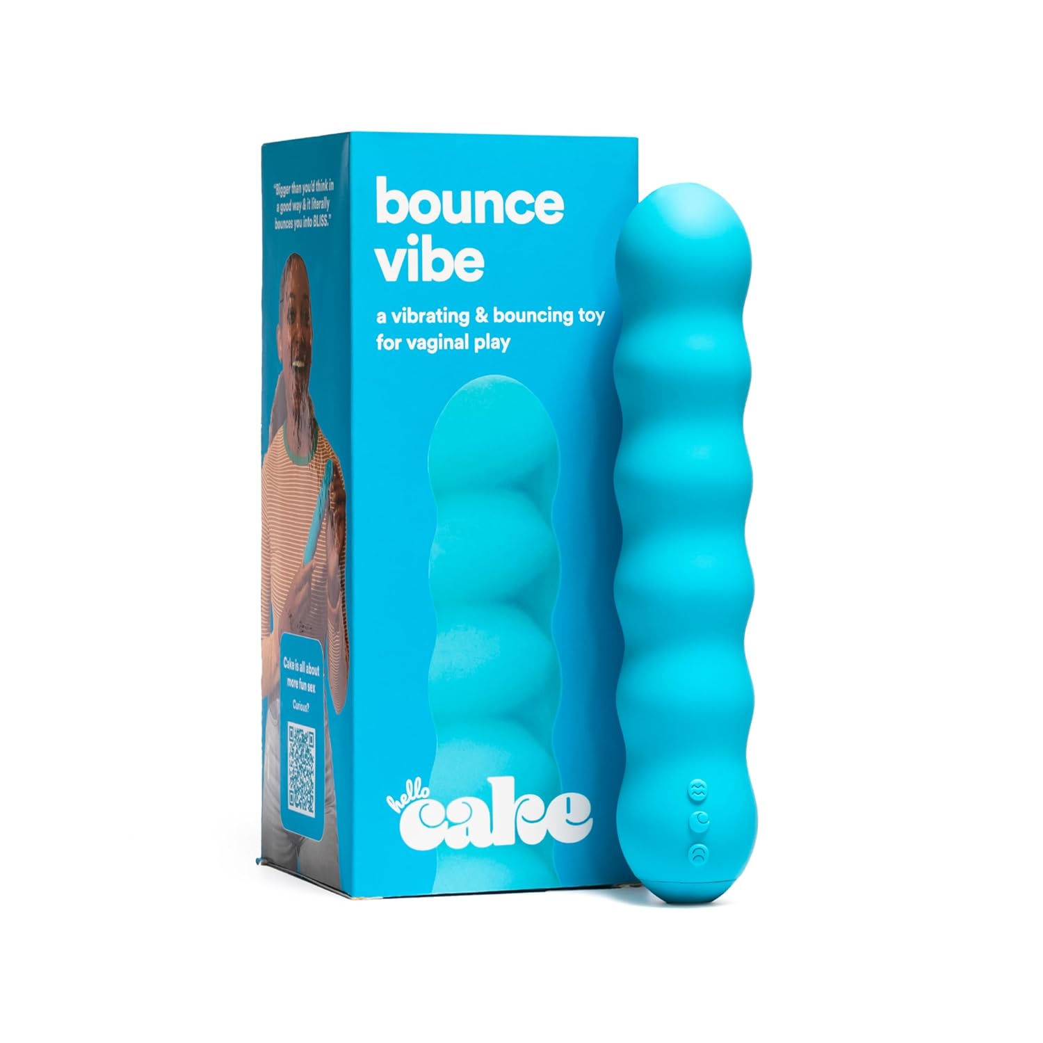 Hello Bounce Vibe - Vibrator With 16 Bouncing & Vibrating Modes