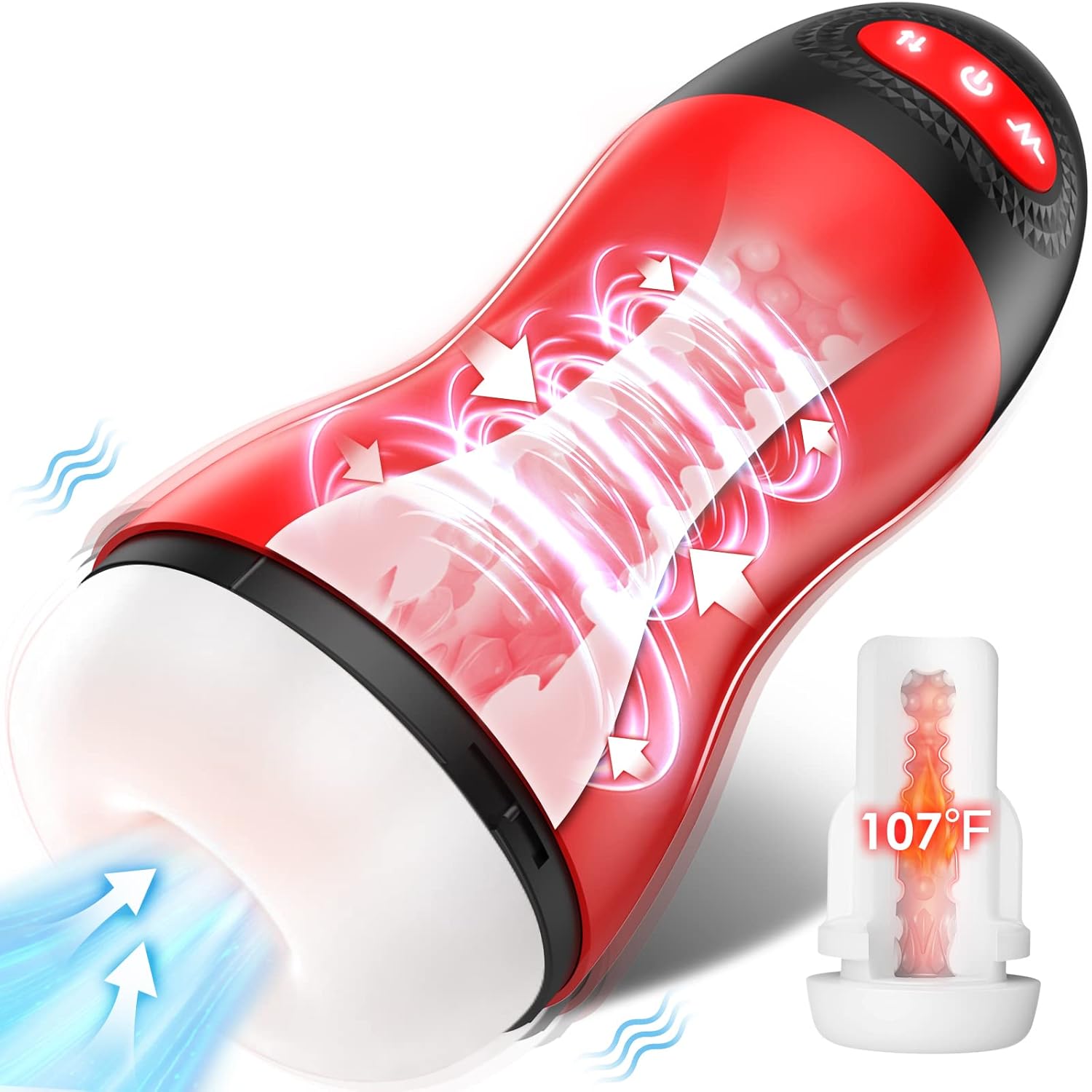 Male Masturbator - Penis Pump with 9 Suction & 10 Vibration Modes