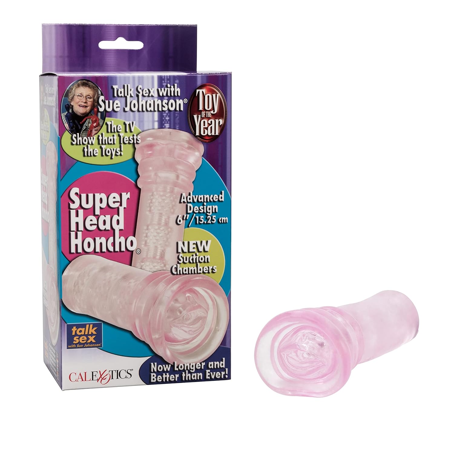 Award-Winning Sue Johanson Super Head Honcho - 6.5" Male Masturbation