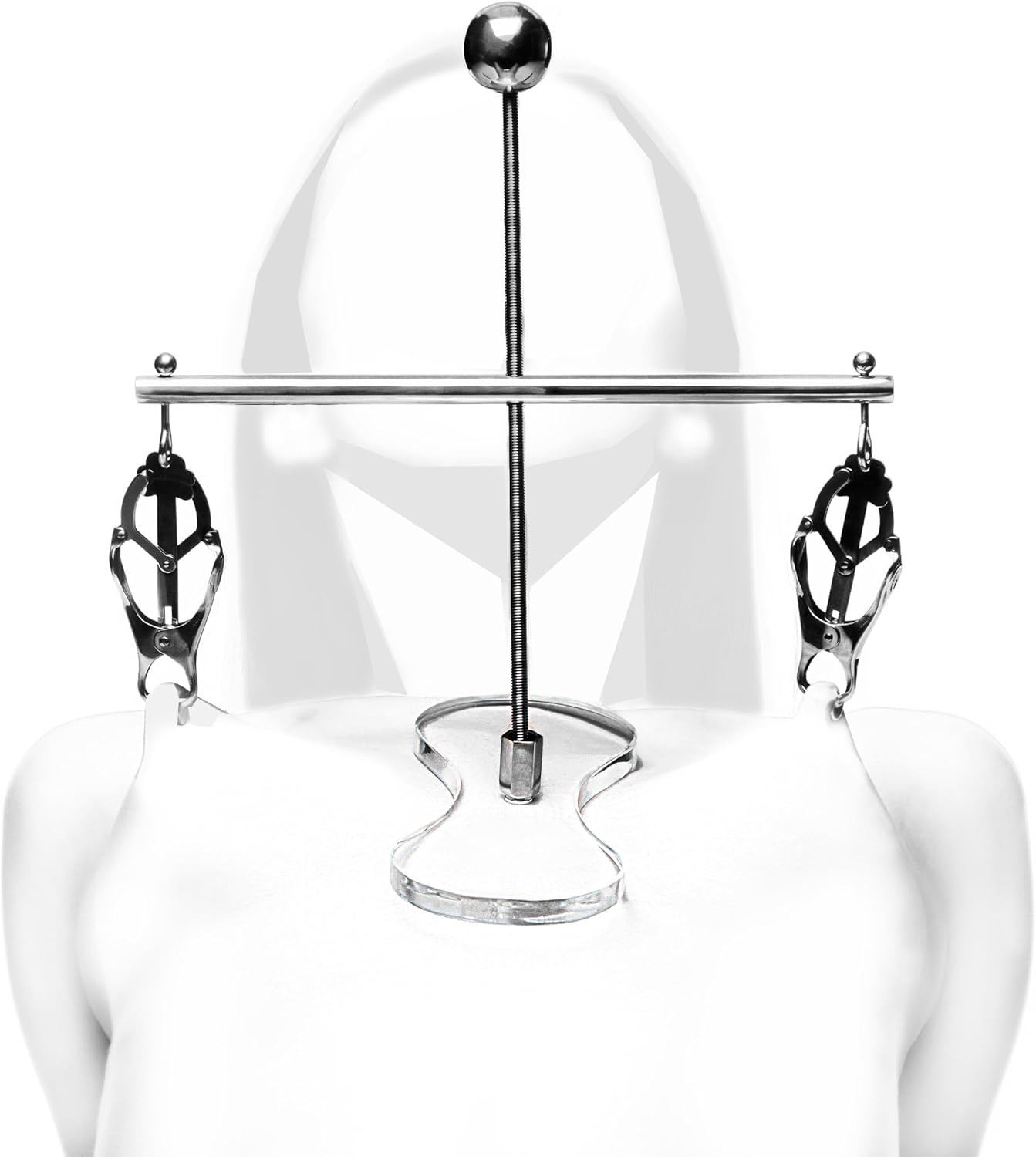 The Tower of Pain Monarch Nipple Clamps for Men, Women & BDSM Couples