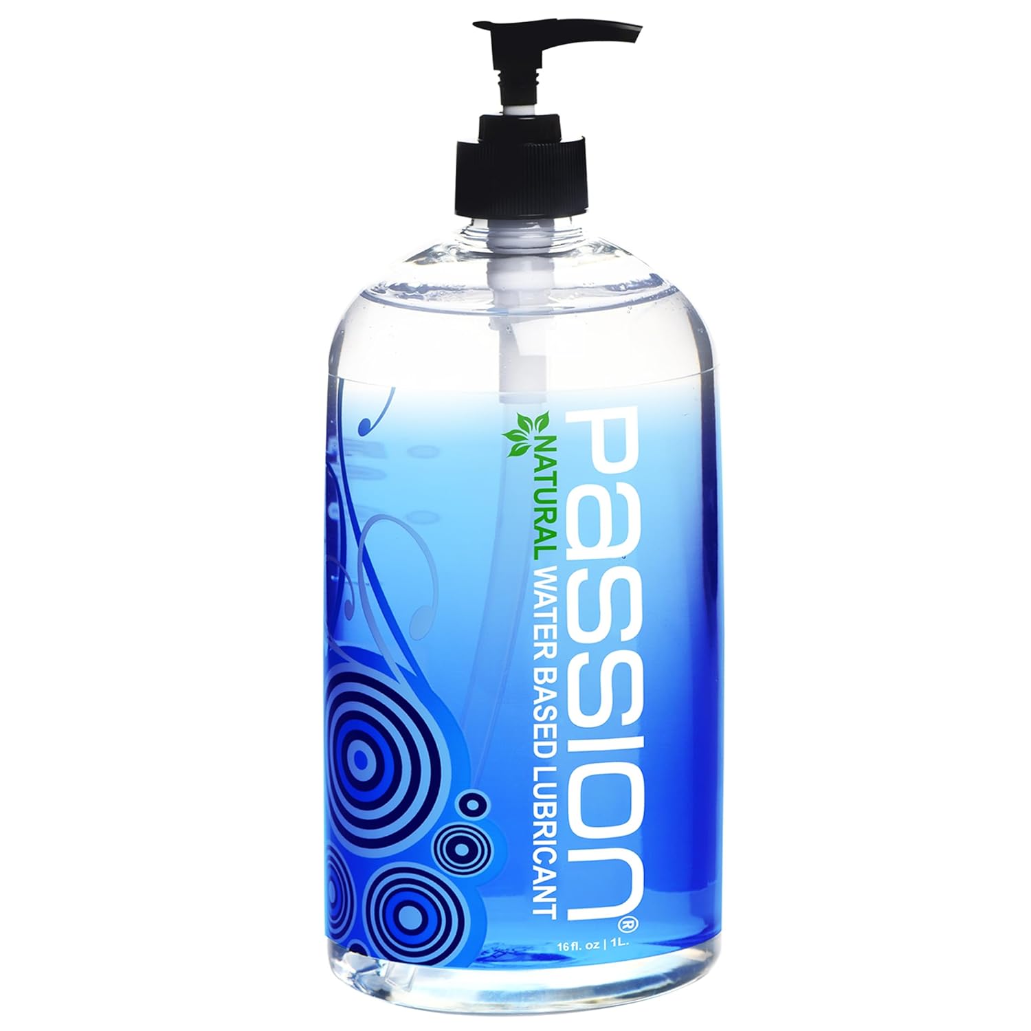 Natural Water-Based Lubricant, 16oz