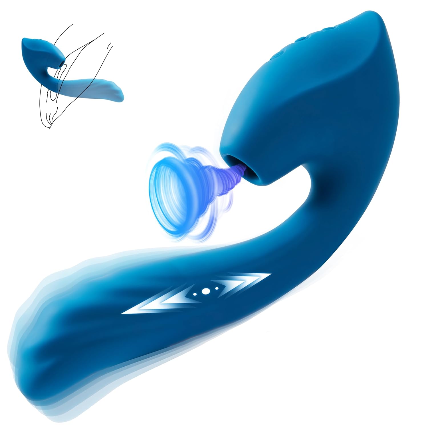 Clitoral Vibrators Adult Sex Toys For Women - 3In1 Clitoral Stimulator