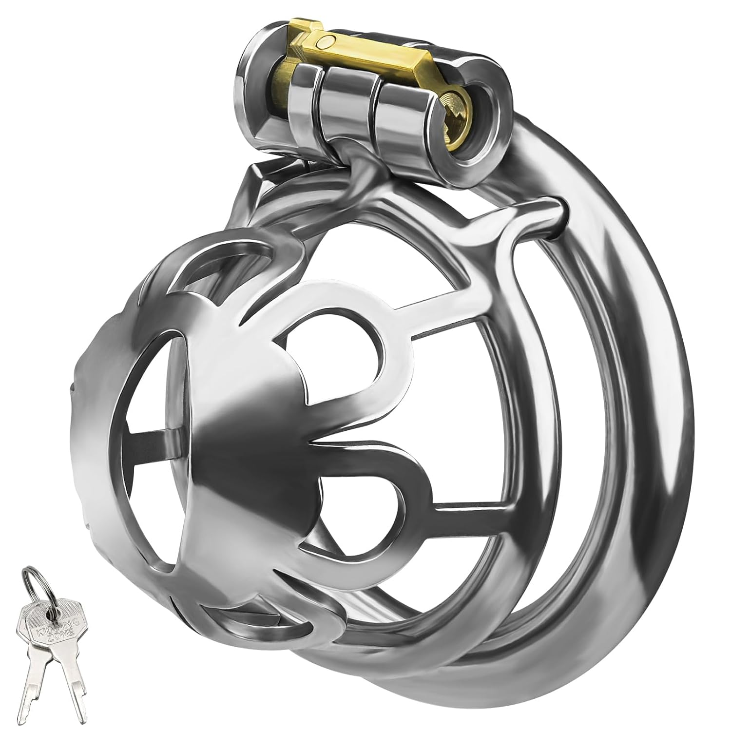 Stainless Steel Chastity Cage Male Chastity Device Cock Cage Locked Pe