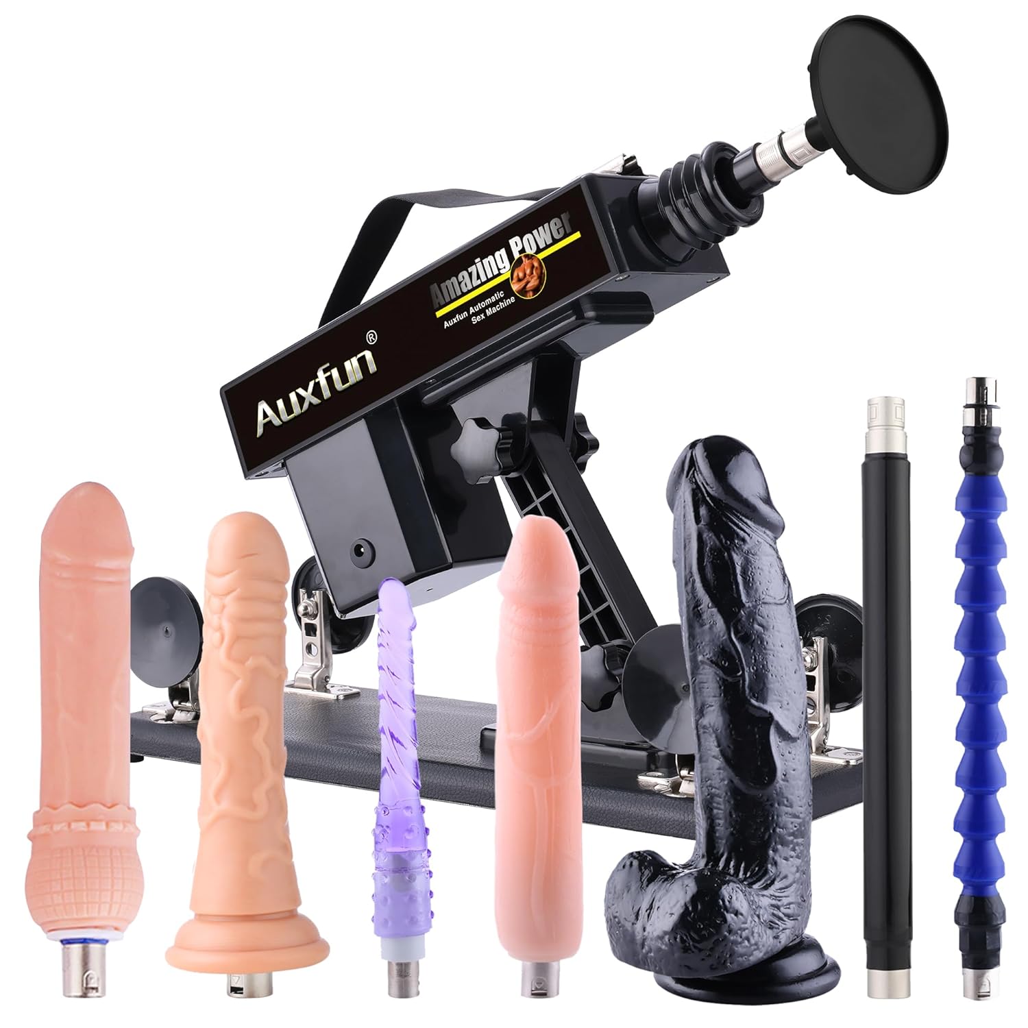 Sex Machine Fuck Machine, Automatic Thrusting - 8 Attachments