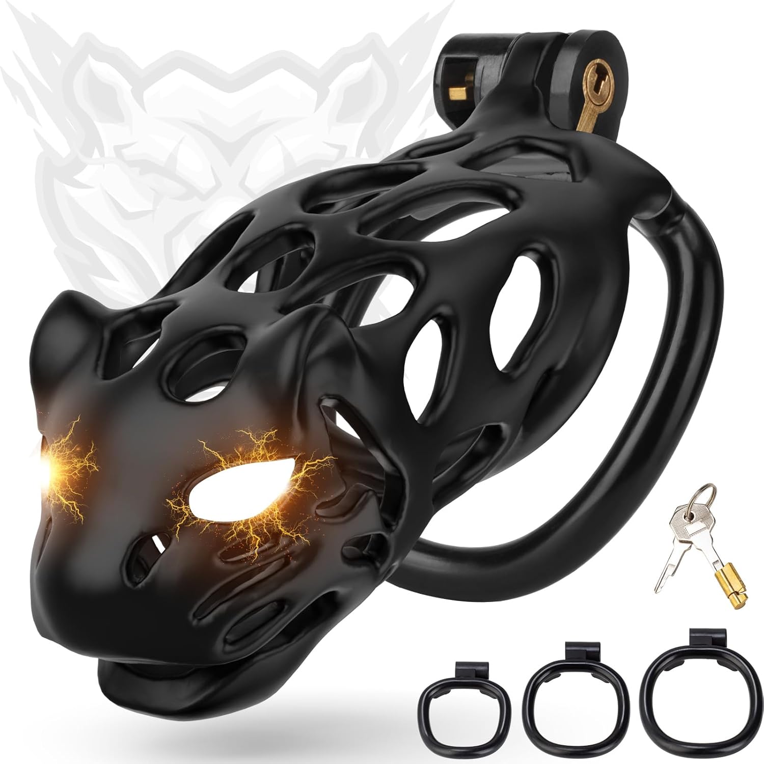 Chastity Cage, Lightweight Invisible Male Chastity Device