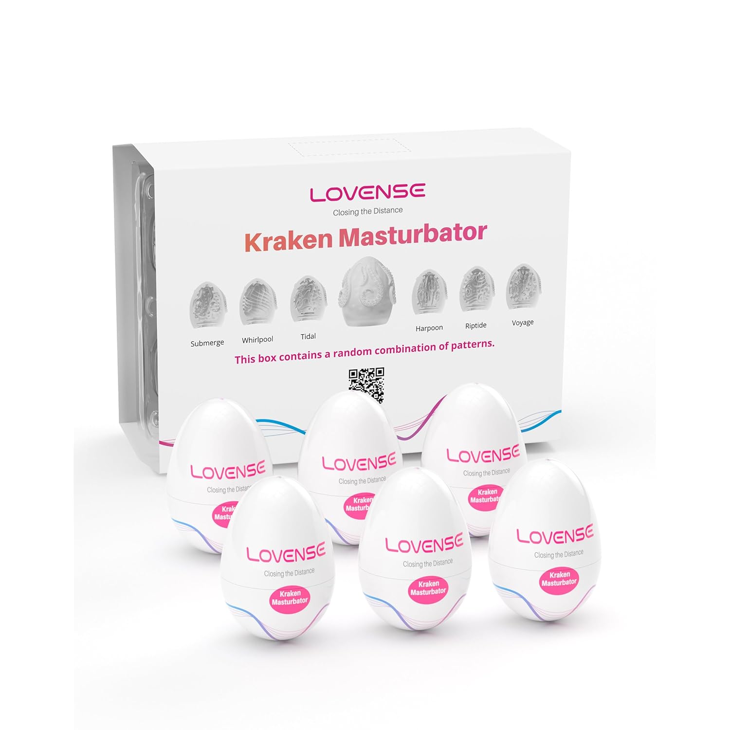 Kraken Portable Male Masturbator Egg, Disposable Pocket Pussy