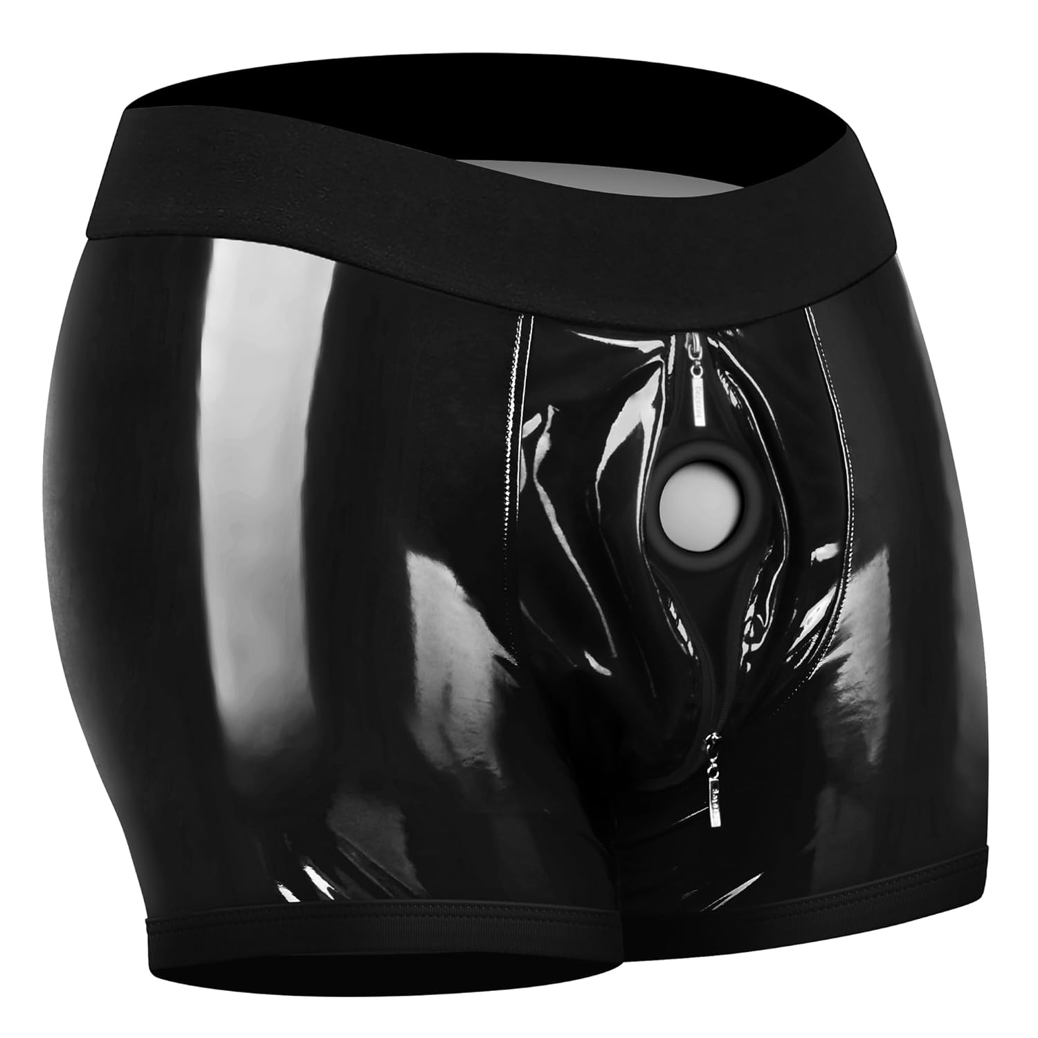 Strap On Harness Faux Leather Shorts Pants Strapon Strap On Boxers