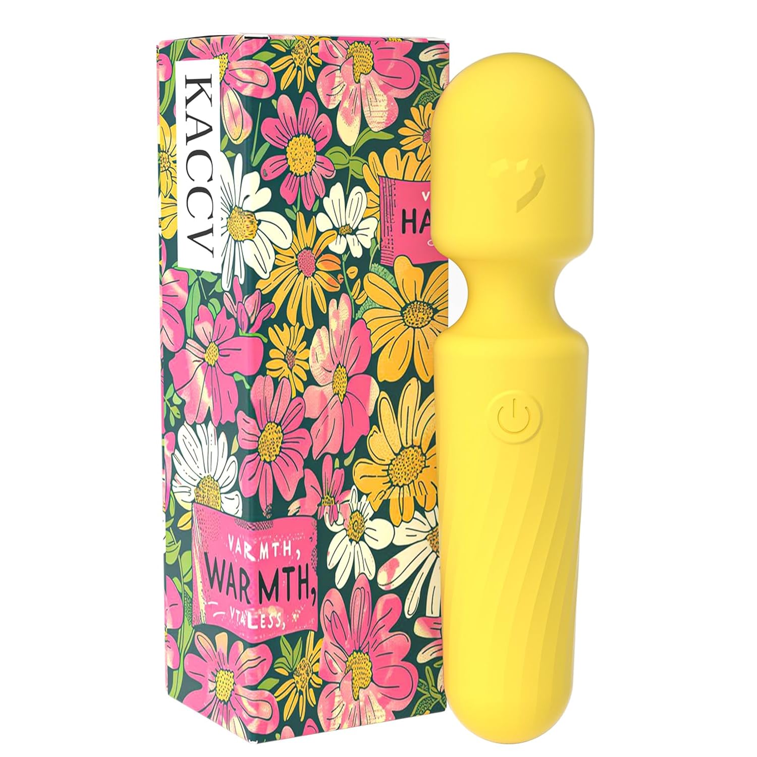 Mini Vibrator Wand, Cordless & Waterproof Massager for Clitoral