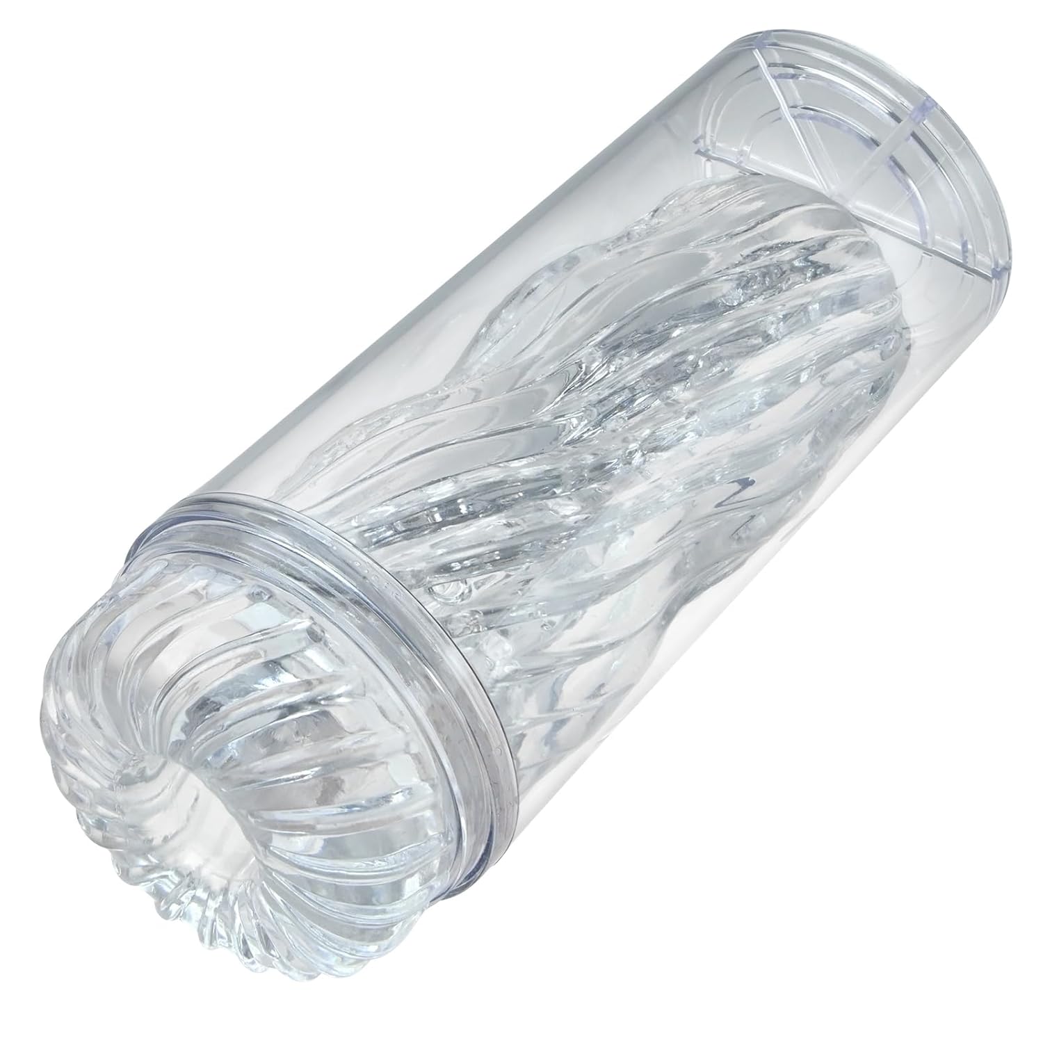 6.77In Tpe Male Masturbator 3D Realistic Textured Spiral Tunnel Pocket