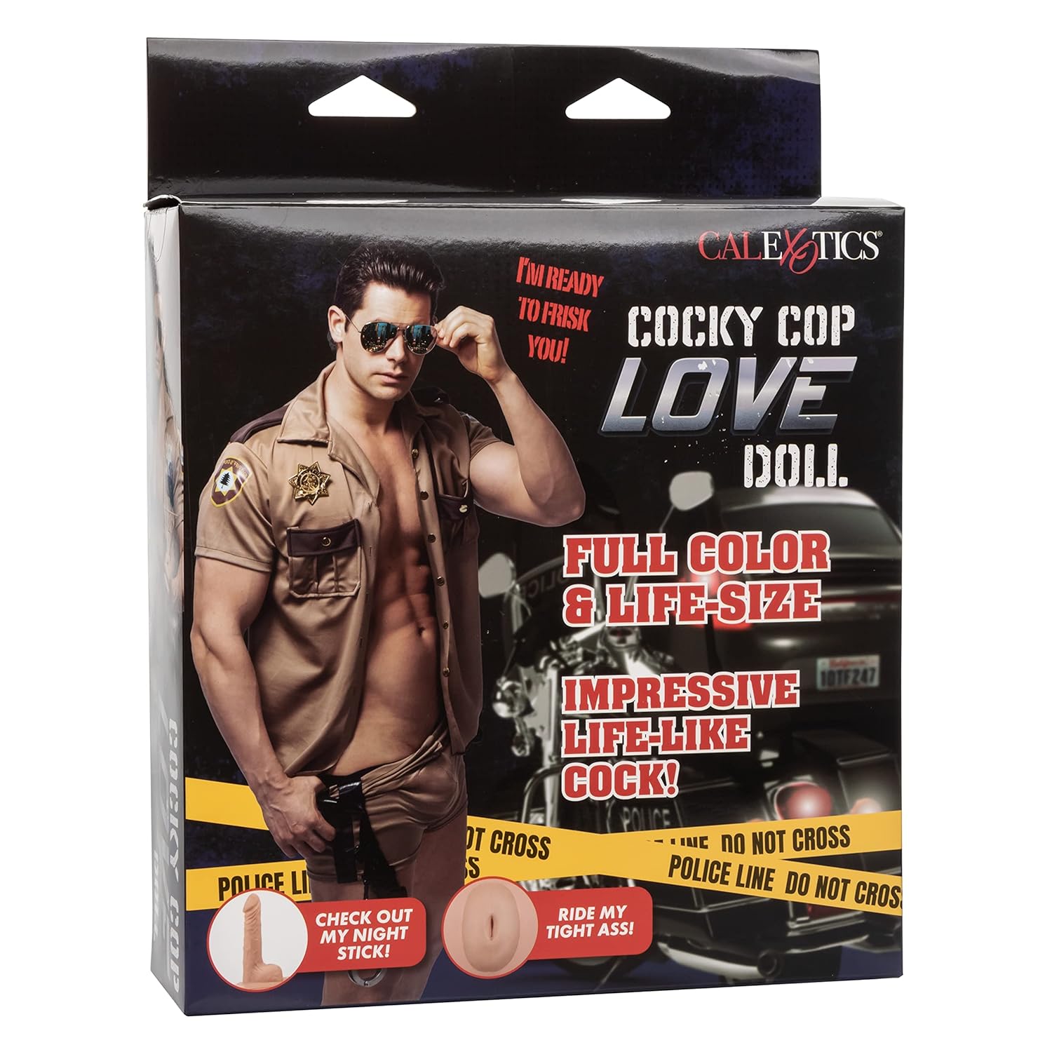 Cocky Cop Love Doll  Full Size Inflatable Male Sex Doll - Novelty