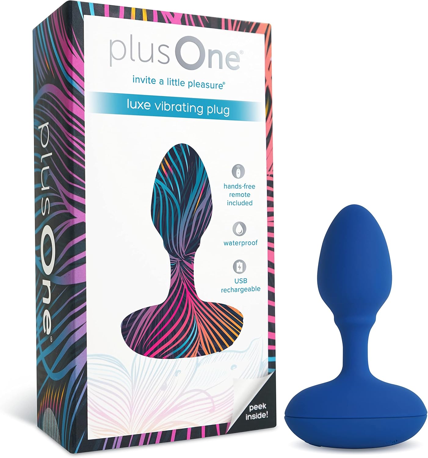 Luxe Vibrating Butt Plug: Flexible, Beginner-Friendly Anal Toy with Detachable Remote, Waterproof & Rechargeable Battery