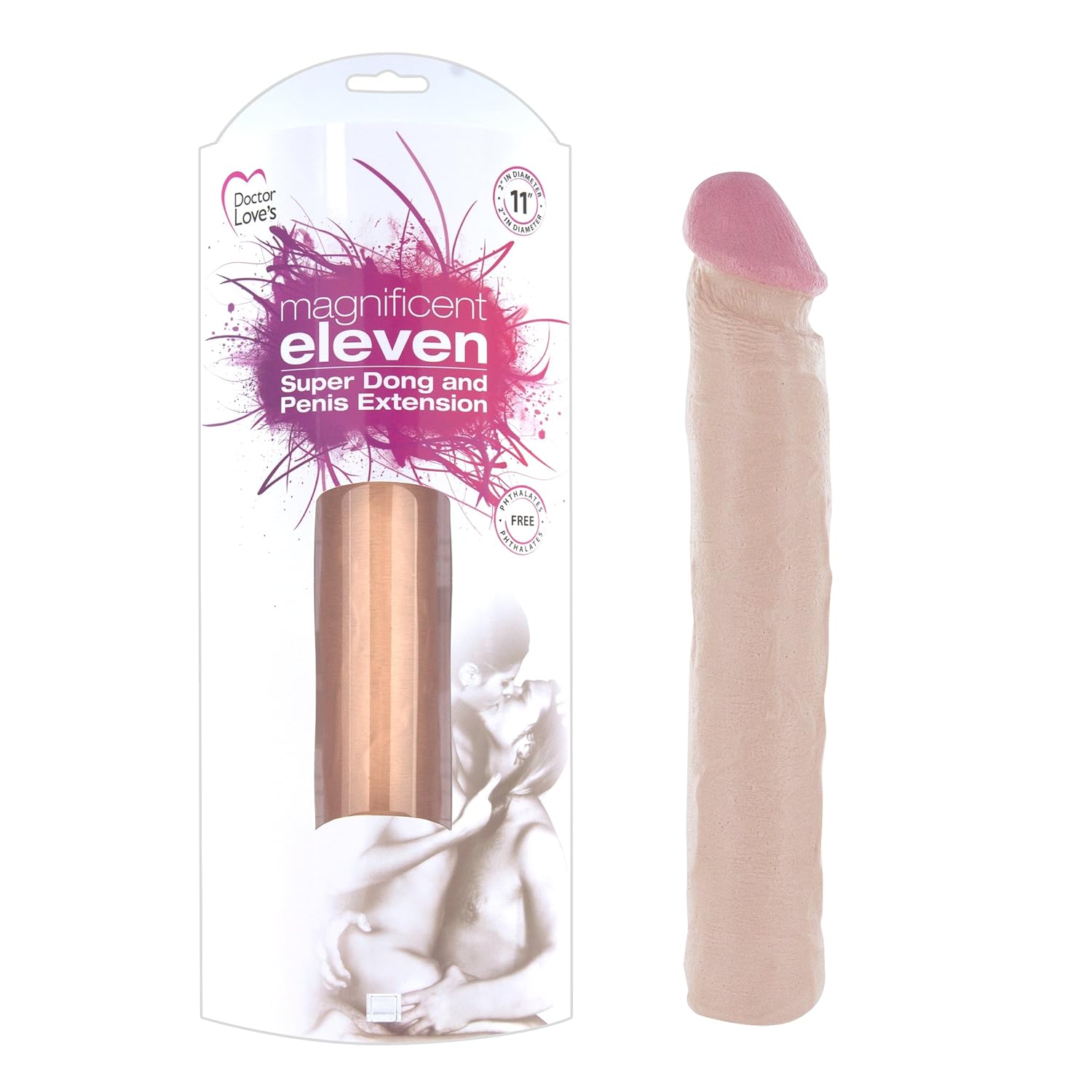 Doctor Love'S Magnificent Eleven Super Dong And Penis Extension, 11"X