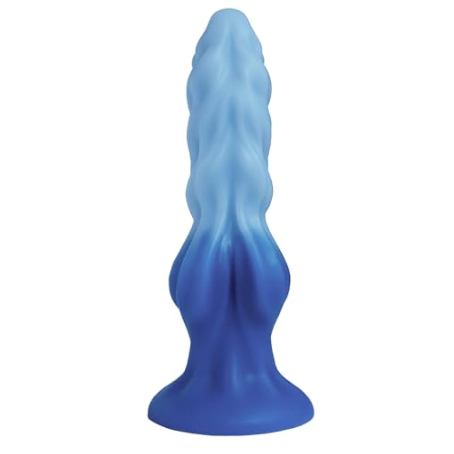 7 Inch Fantasy Monster Dildo, Horse Dragon Wolf Dildo, Thick Knotted Dildos With Suction Cup, Thrusting Dildos For G Spot Vaginal Anal Stimulation, Blue Silicone Adult Sex Toys For Women Men Gay Les