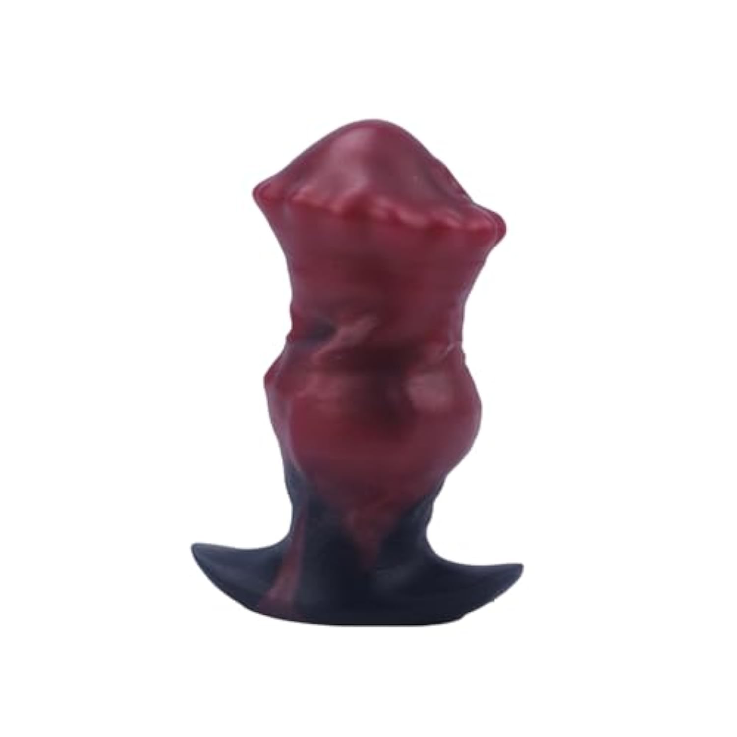 Barghest Silicone Butt Plug Ergonomic Design Body-Safe Material Perfect For Beginners & Advanced Users Anchor Shaped Base, Ideal For Comfortable Anal Play & Extended Wea (Red, S)