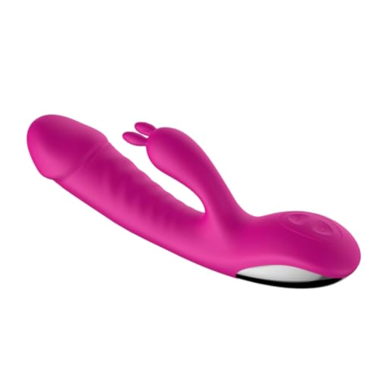 Vibrator Dildo G Spot Vibrator Clitoral Stimulator Sex Toys Dildos Rabbit Vibrator Realistic Silicone Adult Sex Toy For Women For Couple Pleasure Games Toy (Rose Red)