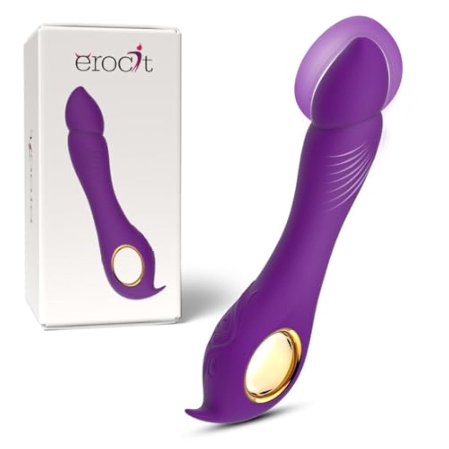 Inflatable Vibrator For Women – G Spot Dildo With 5 Inflation Levels, 9 Vibrating Modes, Waterproof Silicone Anal & Clitoral Massager, Rechargeable Adult Sex Toy