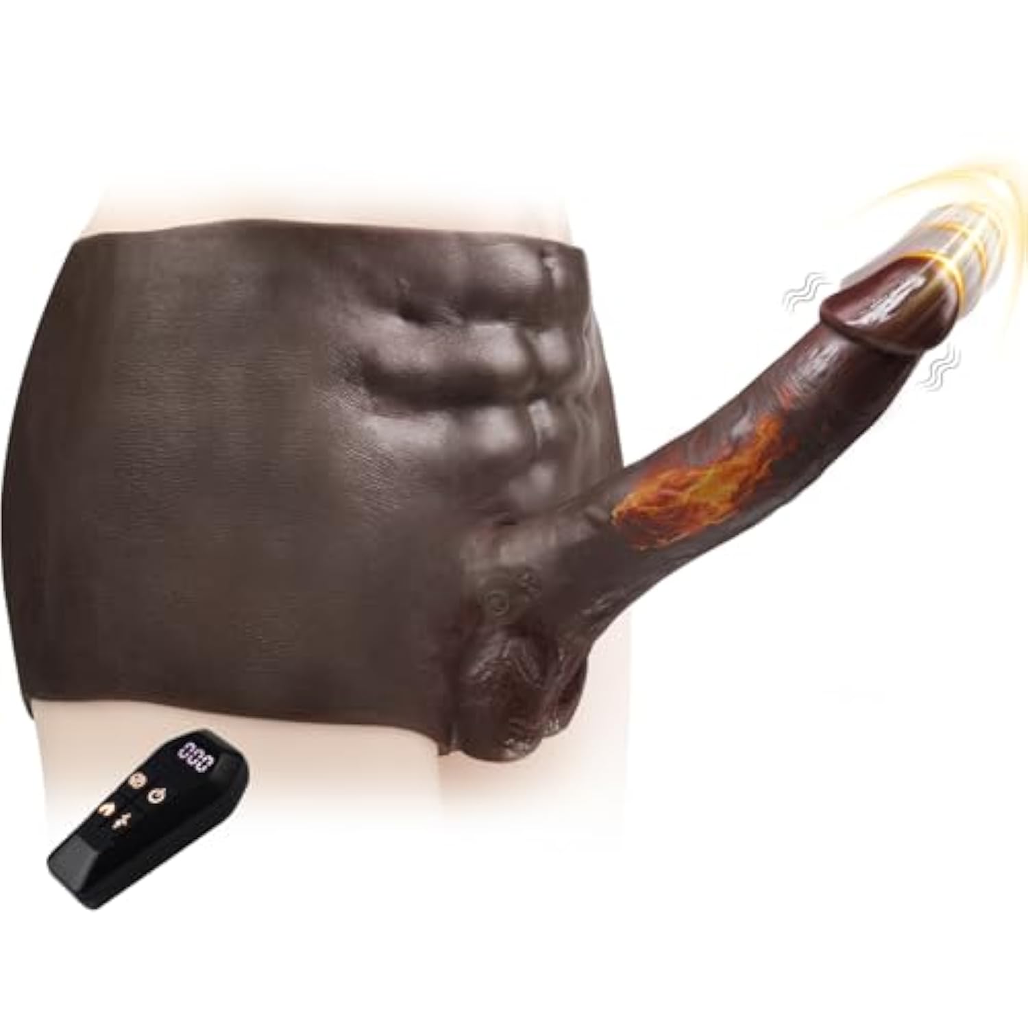 Strap On Dildo Sex Toys Thrusting Dildo Vibrator,Strap On Harness With 3 Thrusting & 9 Vibrating Heating Modes,Wearable Dildos Panties Transgender Clothing Adult Sex Toy For Lesbians Strapon