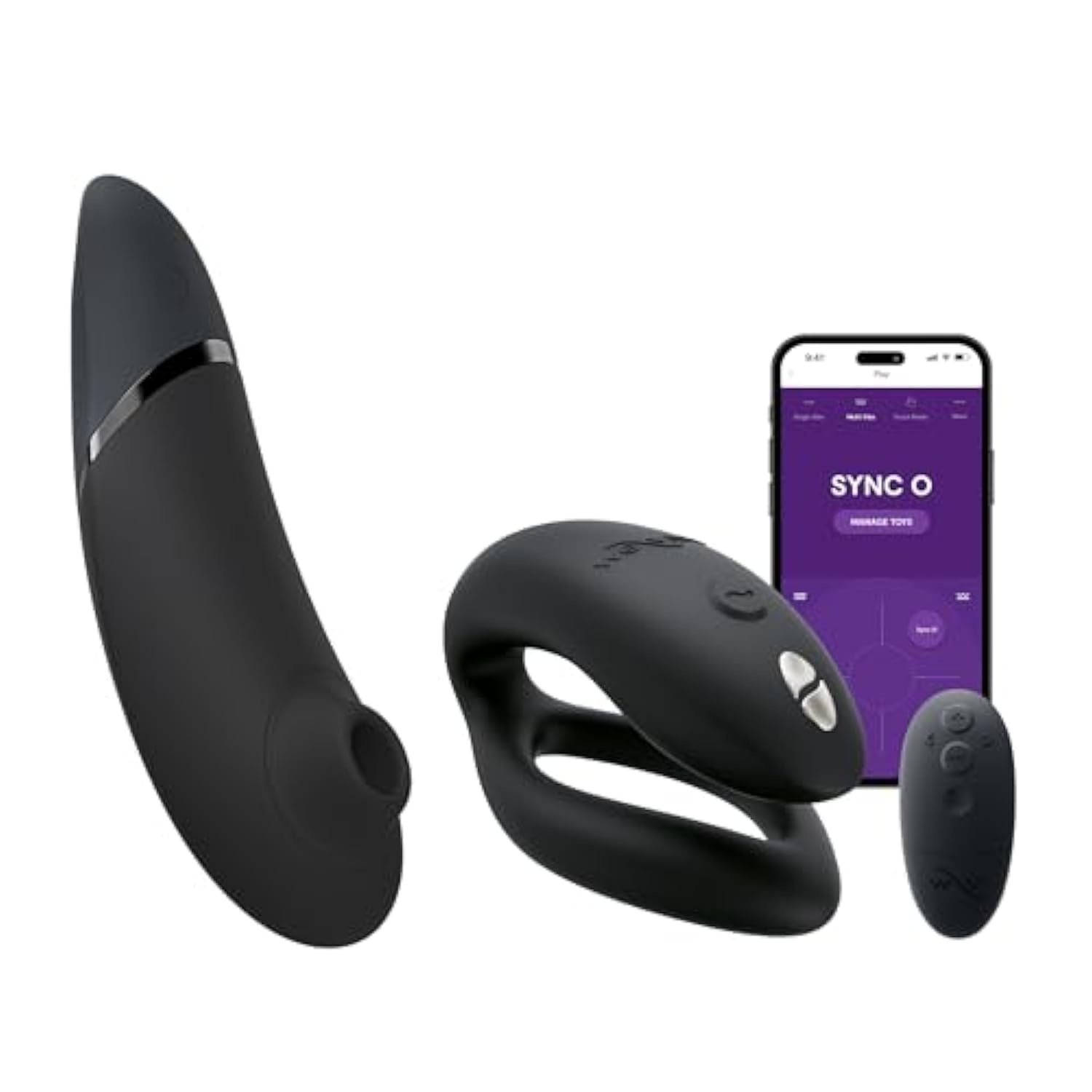 Lust & Luxury Sex Toys Collection Box | 3D Pleasure Air Clit Sucker Vibrator & Wearable Remote Control Adult Toy | G Spot & Clitoral Stimulation | App Controlled Vibrator For Women & Couples