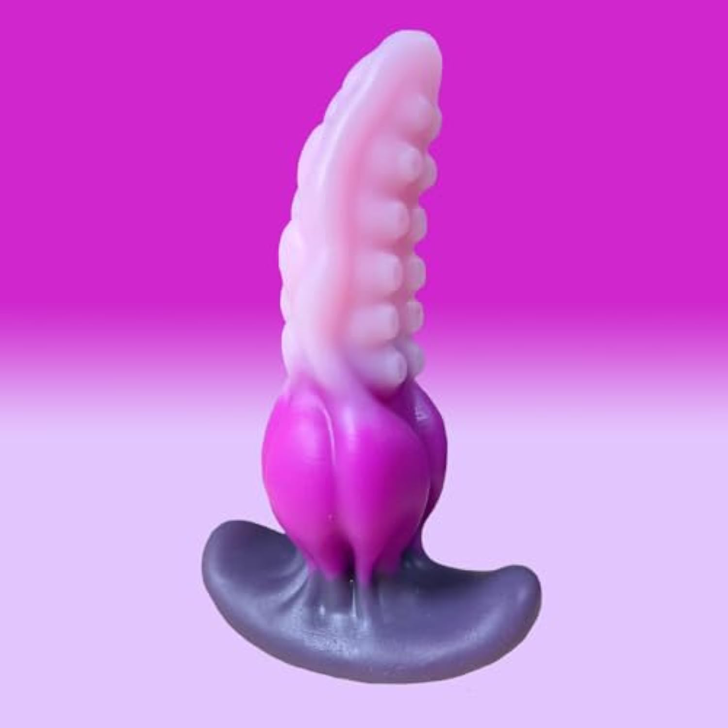 Tentacle Butt Plug With Big Knot,Liquid Silicone Anal Plug With Bumps,Wearable Monster Adult Sex Analtoy,Fantasy Sex Gifts,S&M Anal Trainer Masturbation For Men Women Lesbian Gay And Couples