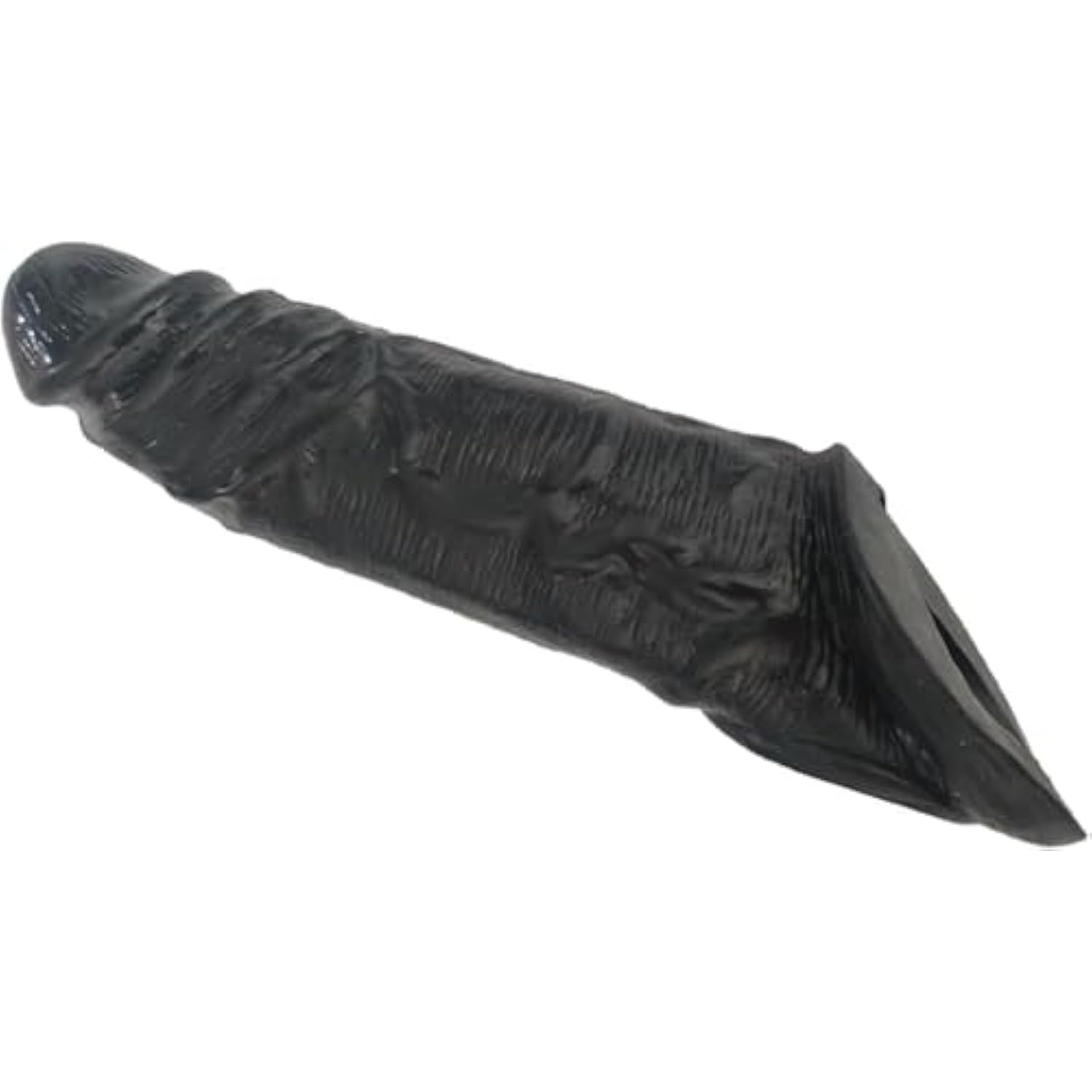 Threaded Mace Condoms Male Condom Adult Lock Fine Ring Extended Sleeve Black