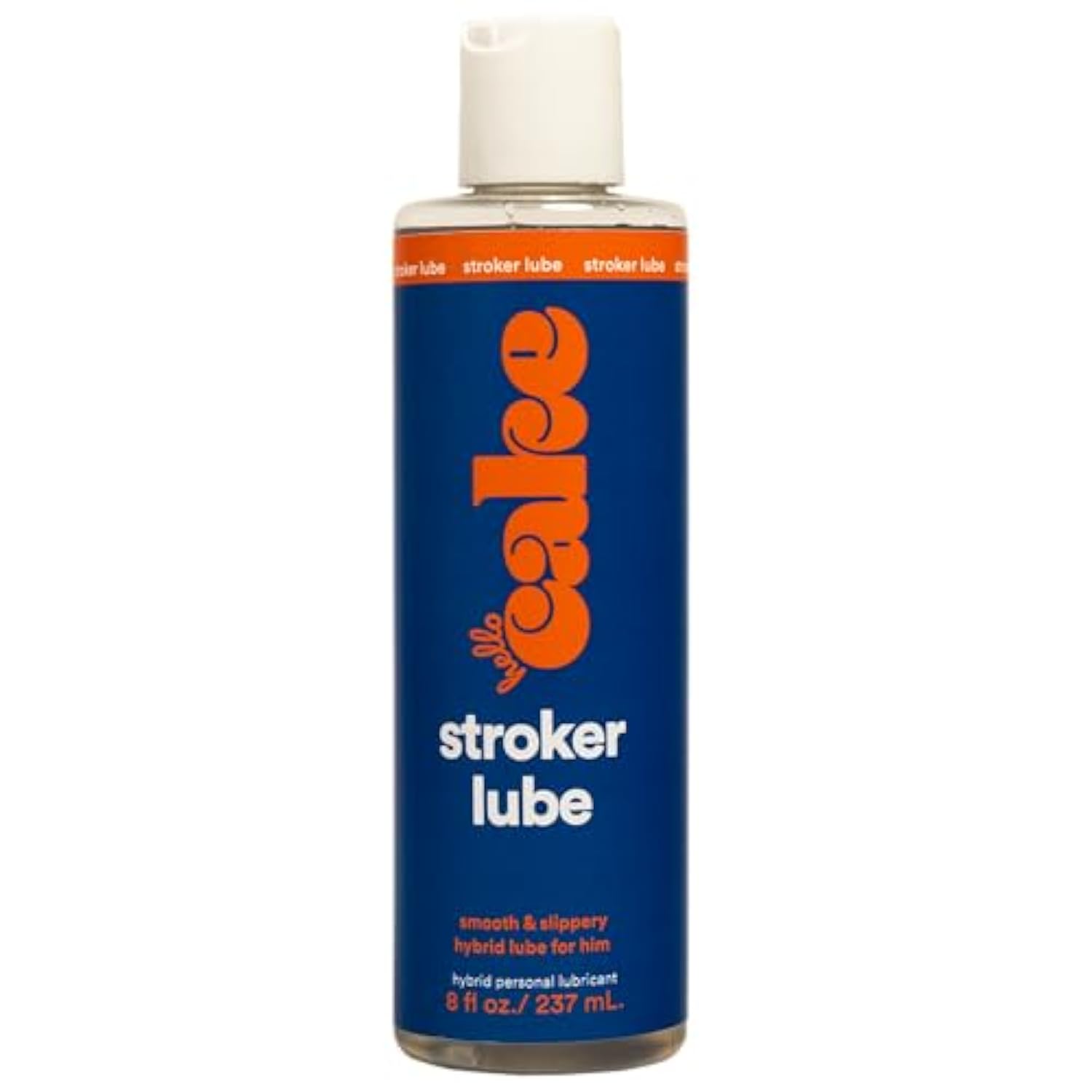 Hello Stroker Lube - Silicone And Water-Based Hybrid Personal Lubricant, For Men’S Solo Play, 8 Fl Oz