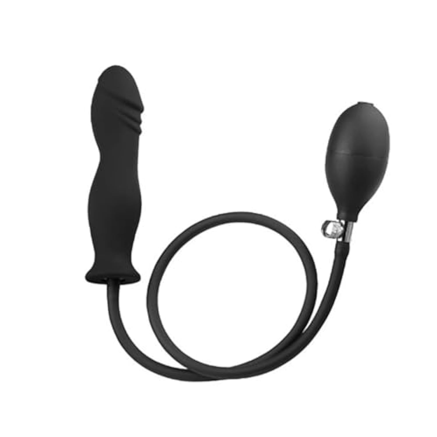 Silicone Inflatable Anal Plug Expandable Vestibule Dilator Female Masturbator Soft Inflatable Dildo Enema Training Butt Plugs Sex Toys Anal Pump Plug Adult Erotic Tools For Men Women Bedroom Bdsm Game