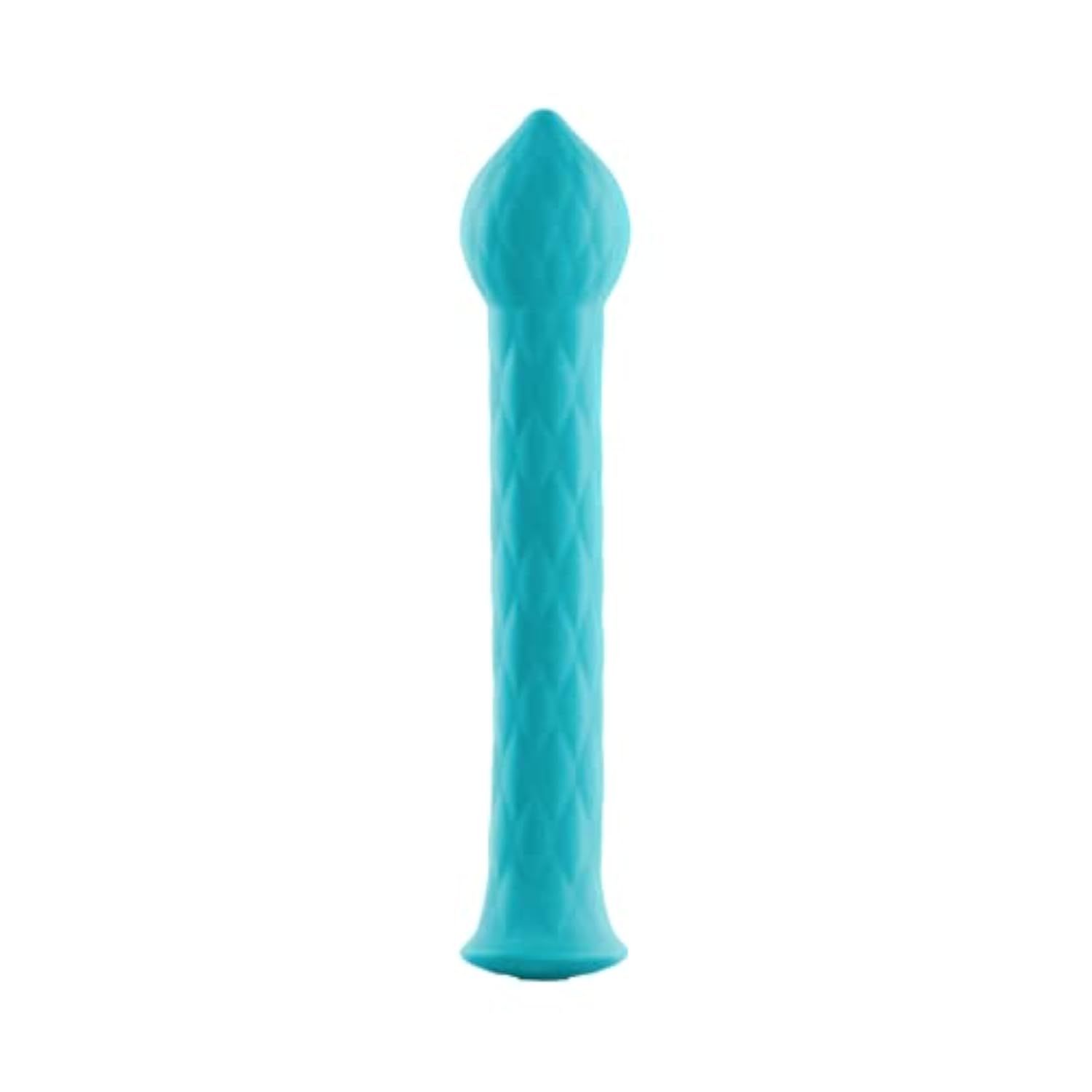 Diamond Wand Vibrator For Women - Flexible, Textured Adult Toy G Spot Vibrator With 21 Modes - Waterproof, Whisper Quiet, Silky Soft Silicone Adult Sex Toys For Women (Turquoise)