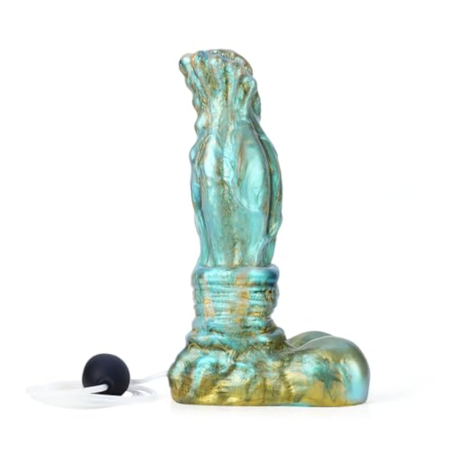 Realistic Squirting Dragon Dildo, 7.67In Long Fantasy Huge Thick Dildo Anal Sex Toy With Suction Cup,Silicone Adult Toy For Men And Women Couples (S)