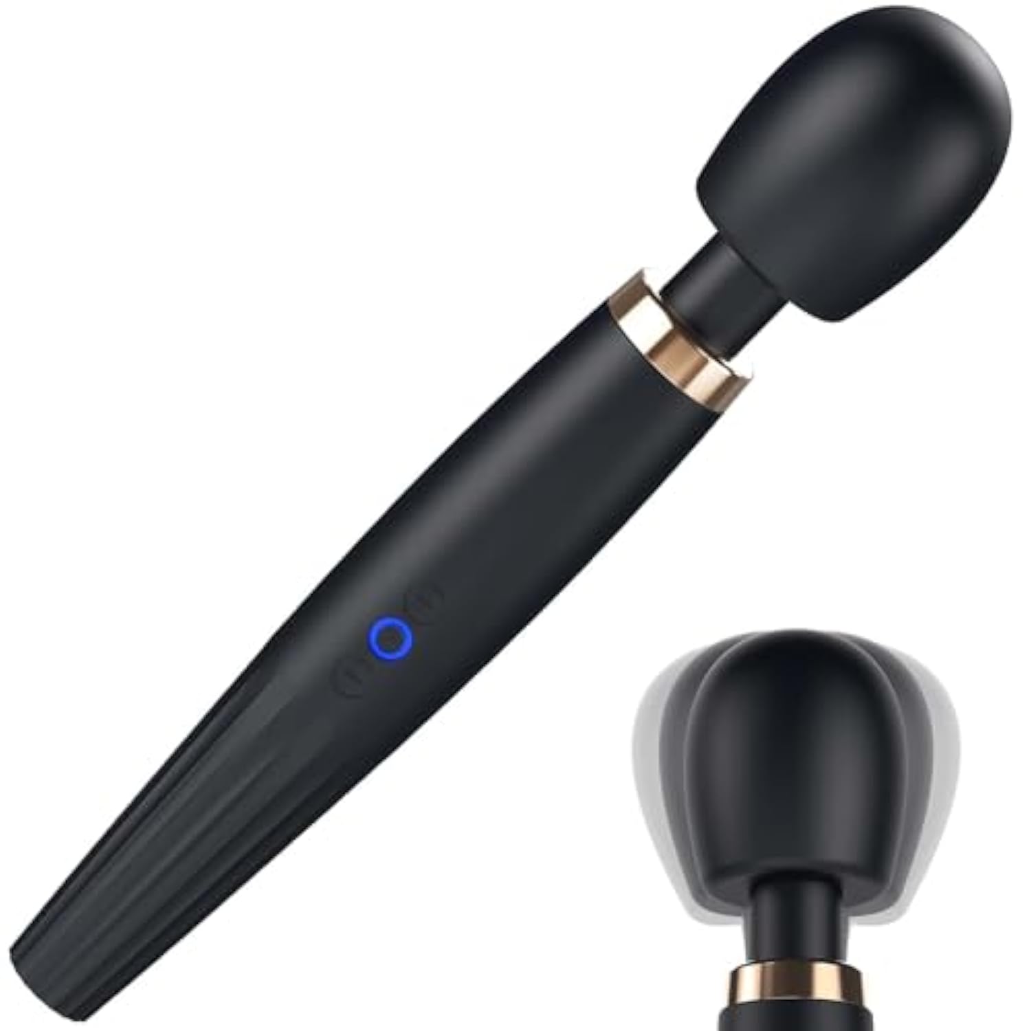 Wand Vibrator - Adult Toy With 5 Vibrations And 3 Speeds, Powerful Magic Wand G-Spot Vibrators For Clitoral Stimulation Sex Toys, Quiet Cordless Handheld Sex Massager For Women & Couple