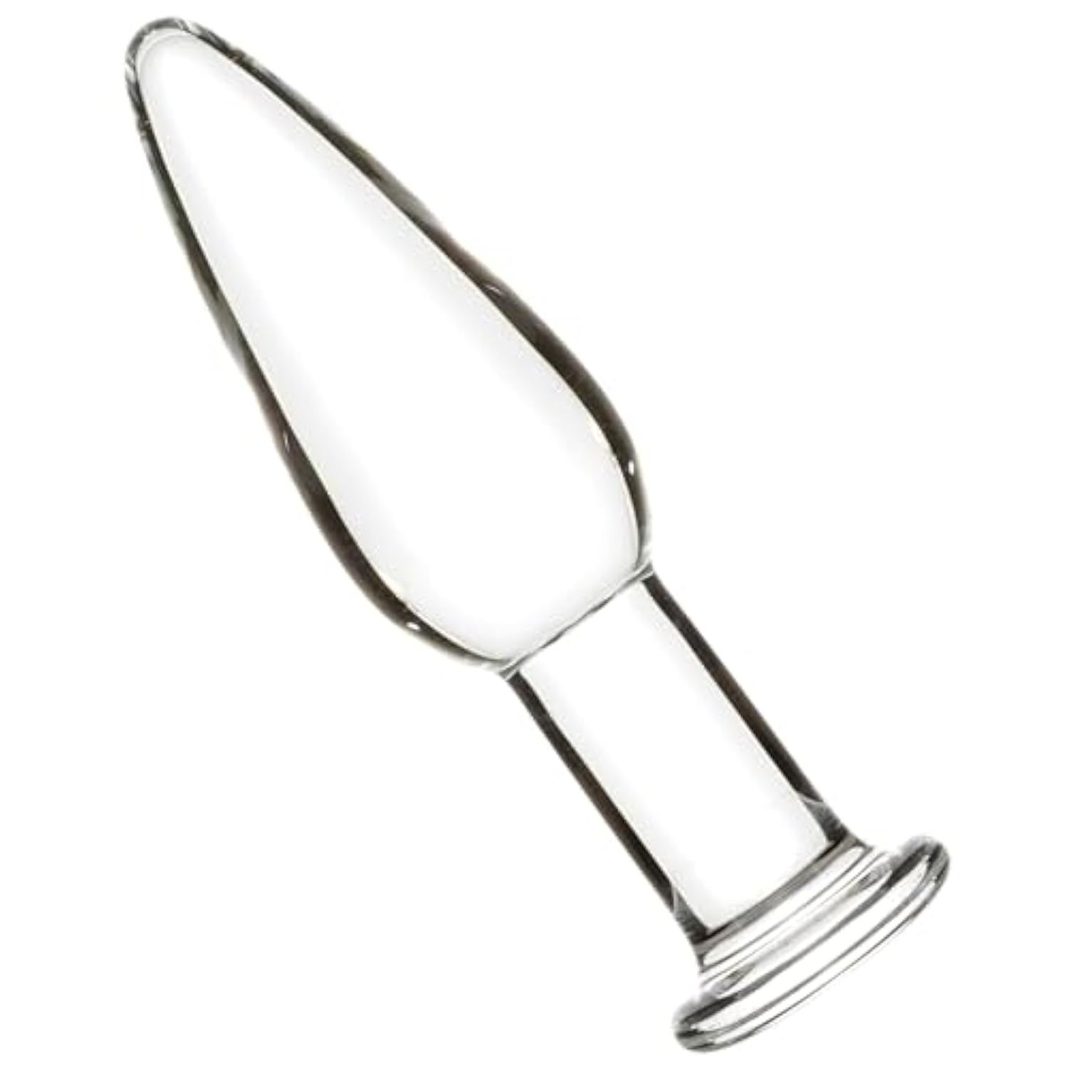 Glass Anal Plugs,4.84 In Crystal Mushroom Butt Plugs Prostate Massage Sex Toys For Women Men