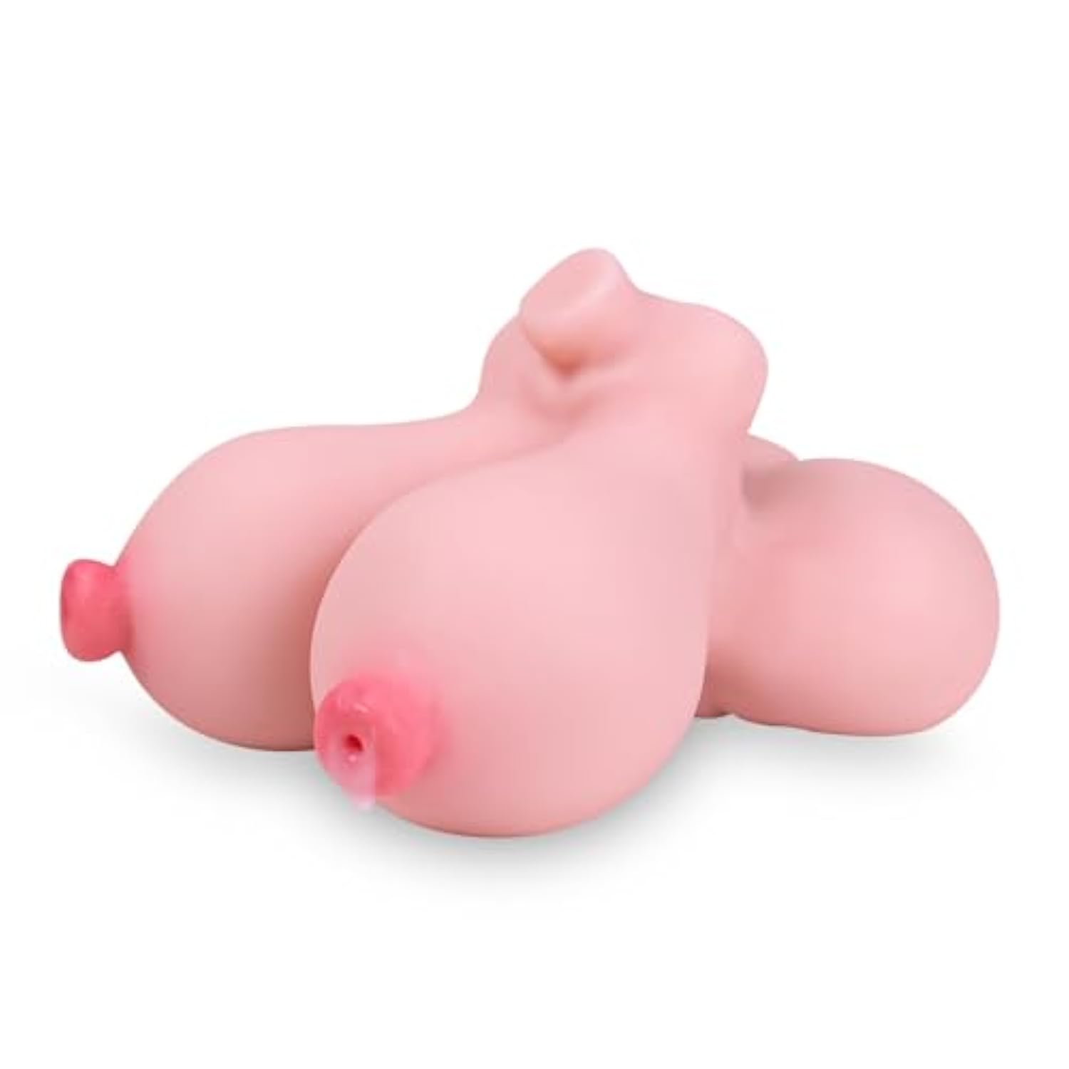 Mini Sex Doll Male Masturbator With 3 Real 3D Channels, Portable Adult Sex Doll With Penetrable Big Nipples, Small Female Torso Love Doll With Realistic Pocket Pussy For Men Masturbation