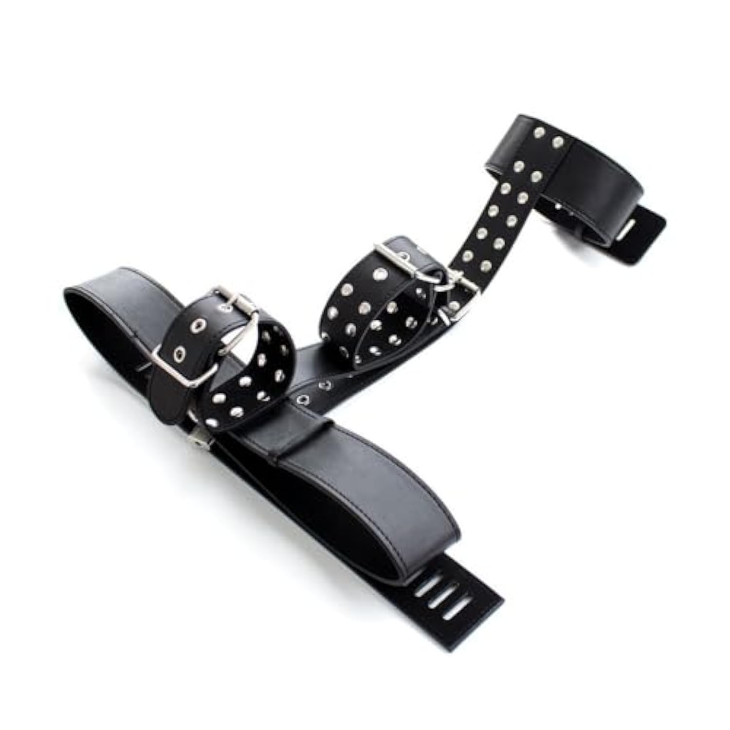 Bdsm Neck To Wrist Bondage Set, Adult Sex Restraints Toys Behind Back Handcuffs Collar Neck To Wrist Restraint Bondage Set Adjustable For Couples Adults Sm Play