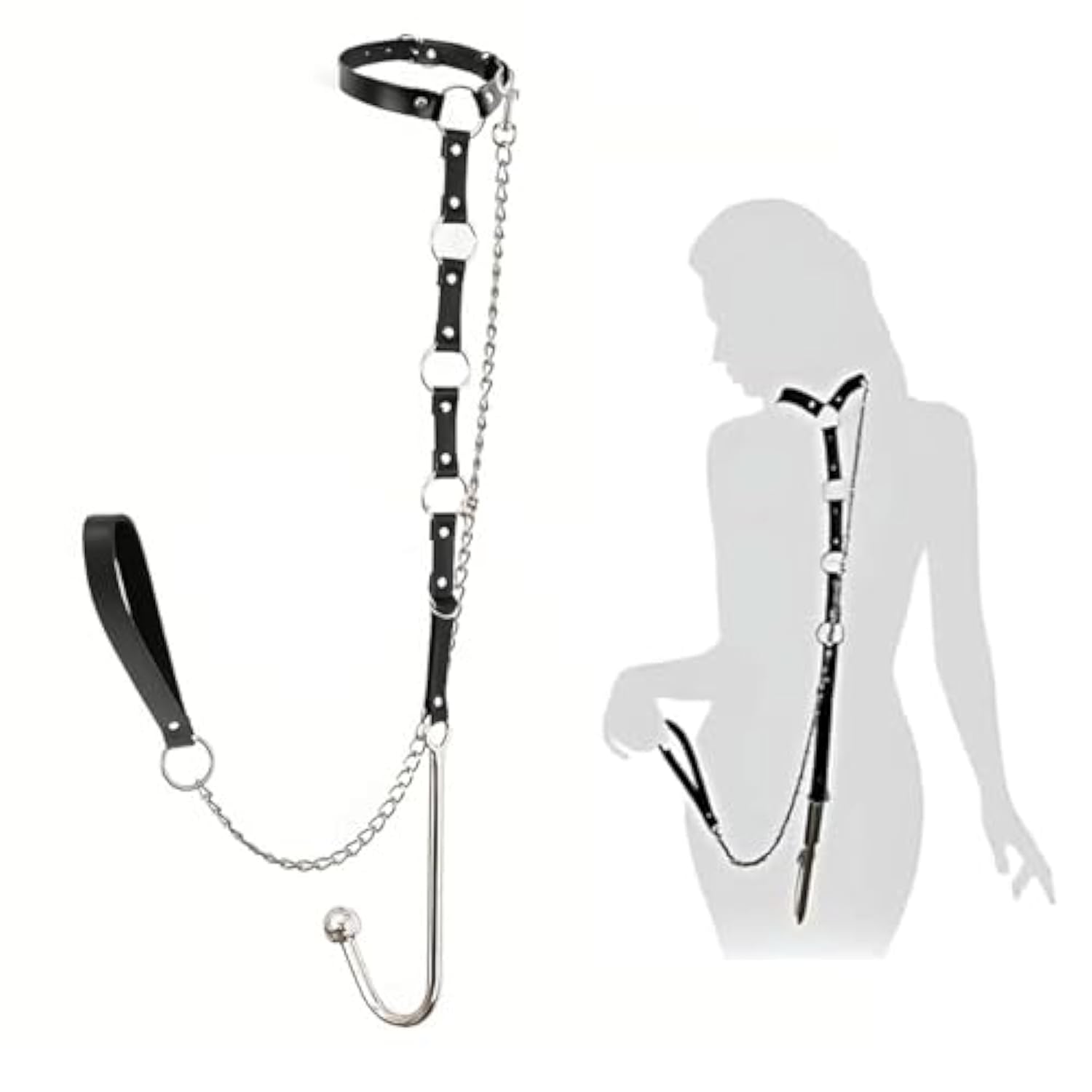 Bdsm Anal Hooks Adult Sex Toys Anal Hook Butt Plug Kit Slave Restraints Set Erotic Fetish Sex Bondage Roleplay Sm Game Bedroom For Couples Women Men