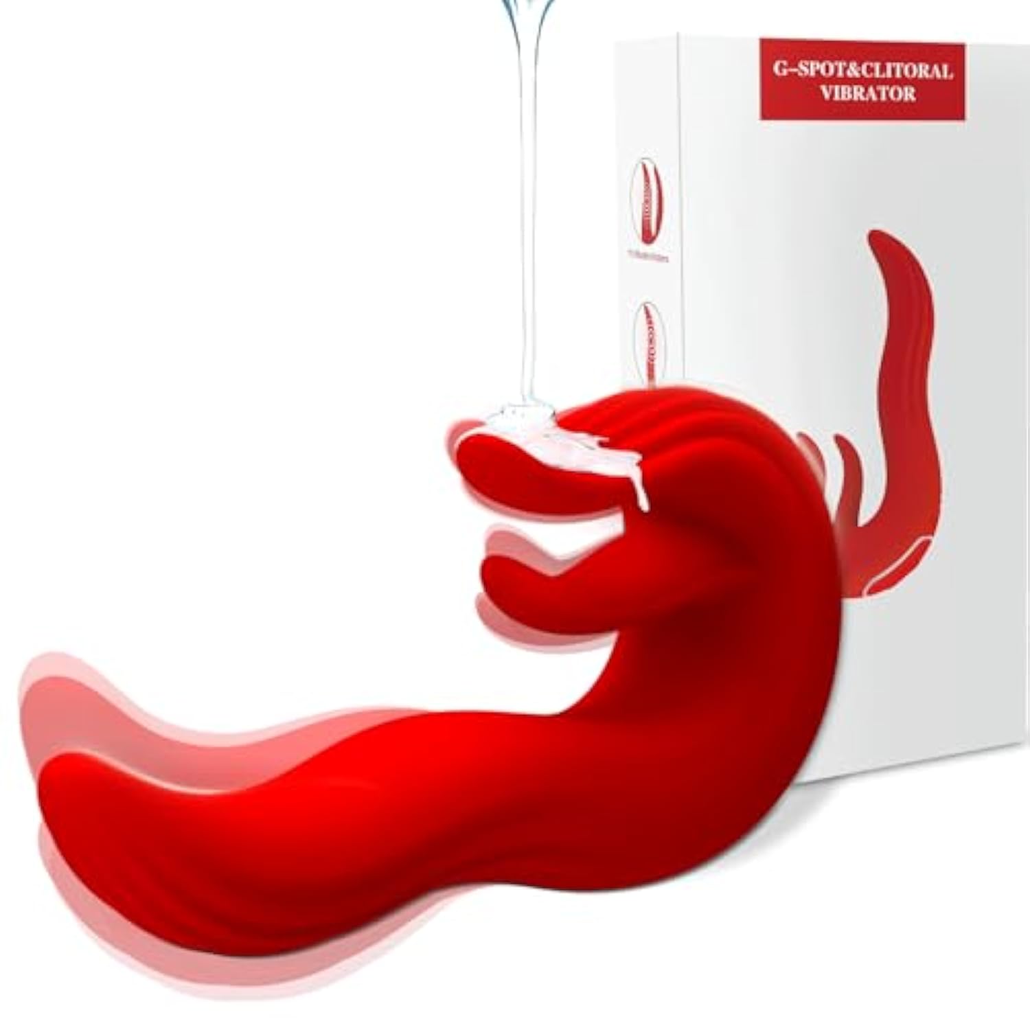 Rose Clitoral Stimulator For Women - Double Tongue Vibrator With 10 Licking & Vibration Modes, G-Spot Dildo, Ipx7 Waterproof, Abs+Silicone Adult Sex Toys For Her And Couples