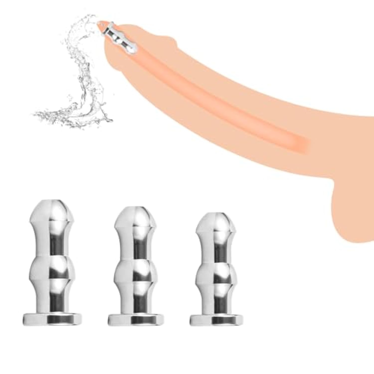 Urethral Dilators,Urethral Plug For Men Urethral Stimulation Masturbation Sex Toy