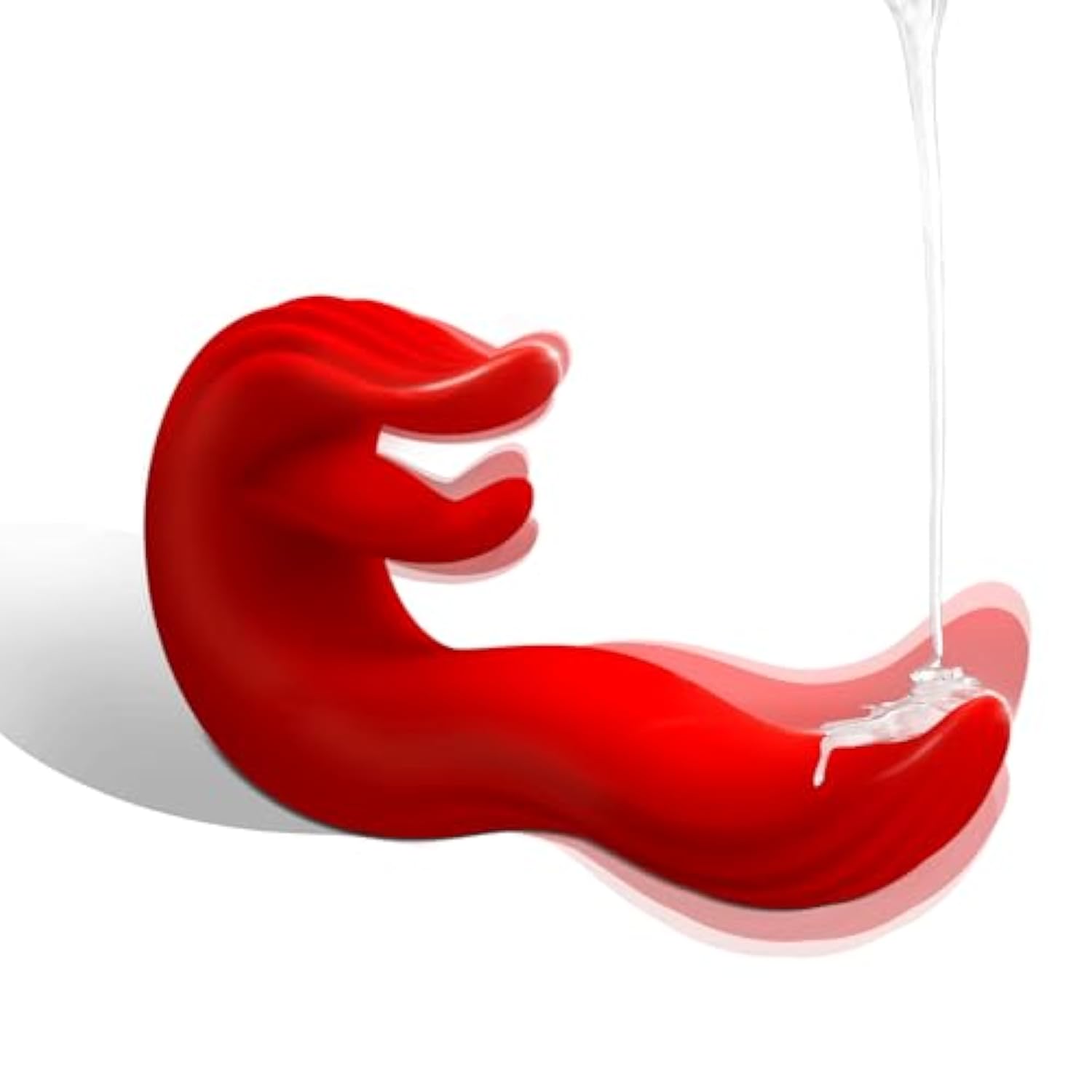 Double Tongue Licking Vibrator For Women - 10 Licking & 10 Vibration Modes, G-Spot Clit Stimulator, Rose Sex Toys With Ipx7 Waterproof, Abs+Silicone, Quiet Adult Toy For Couples Games