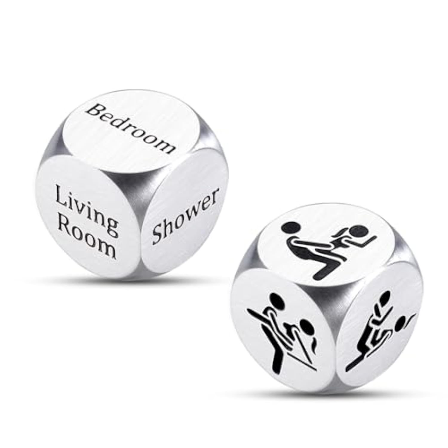 6Th Anniversary Iron Gifts For Him Her, Date Night Dice For Couples, Bridal Shower Gift,11Th Anniversary Steel Gifts, Bachelorette Gift For Bride Bridesmaids, Wedding Registry Ideas, Couples Games