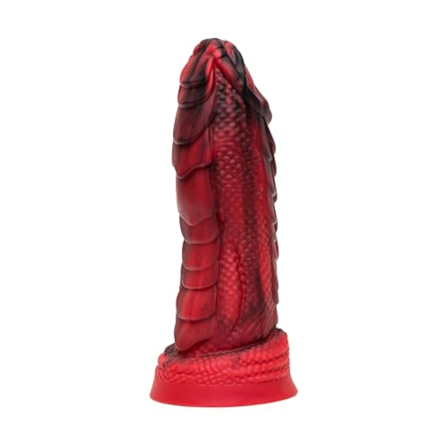Pleasure Quest Monster Dildo | Thick Fantasy Fire Dragon Dildo With Strong Suction Cup | 7 Inch Big Girthy Anal Toy For Women, Men & Couples | Realistic G Spot Massager Adult Sex Toy