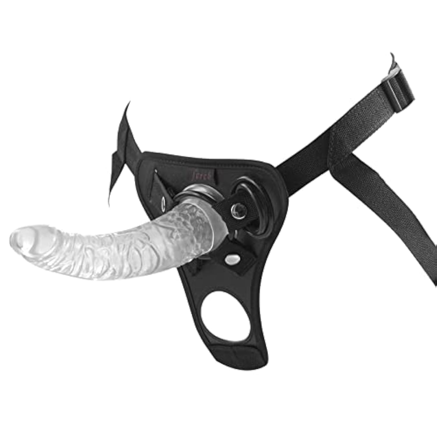 Harness & Strap-On Set, Wearable Sex Strap-On With 7.87 Inches Jelly Dildo, Adult Sex Toys For Female Masturbation And Lesbian