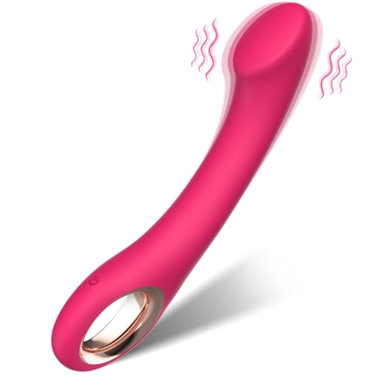 G Spot Vibrator Sex Toys - Ergonomics Curved Clitoral Anal Vibrators Stimulator Dildo, Adult Sex Toys With 10 Powerful Vibrating Modes, Adult Toys Soft Silicone For Women Couple (Rose Red)