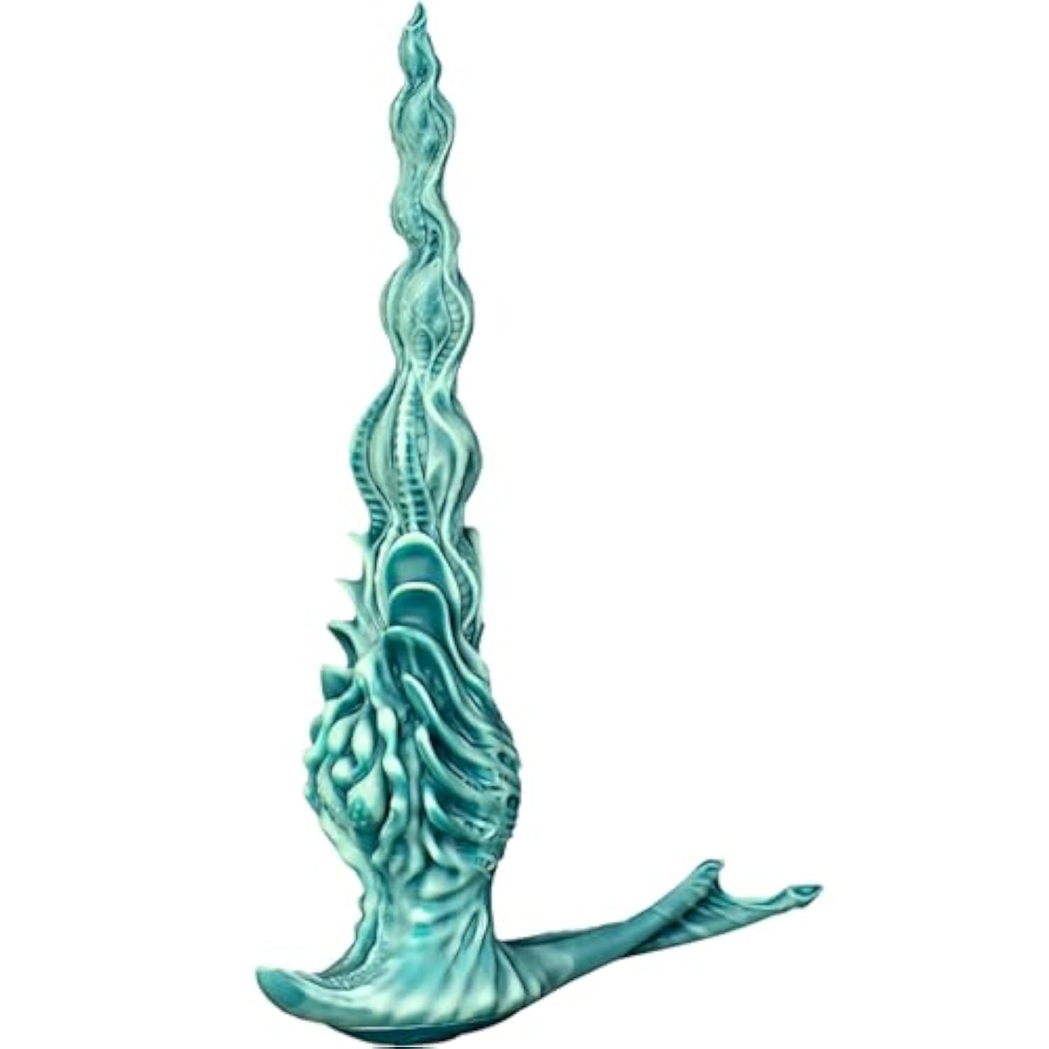 Fantasy Butt Plug Silicone Anal Plug Superlungo Anal Toy,Textured Anal Sex Toys Ship Type Base Design,Per Massaggio Della Prostata E Stimolazione Del Punto G,Anal Trainer Women Men Gay Couple (A112-S)