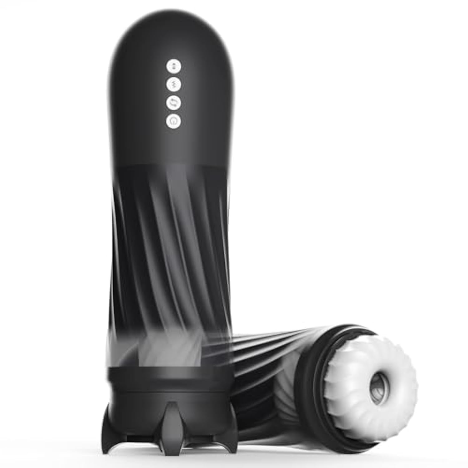 Automatic Male Masturbator, Adult Sex Toys For Men With 3 Twisting And 5 Thrusting Vibration Modes, Hands-Free Heating Male Vibrating Stroker For Men Guy Pleasure, Steelcan