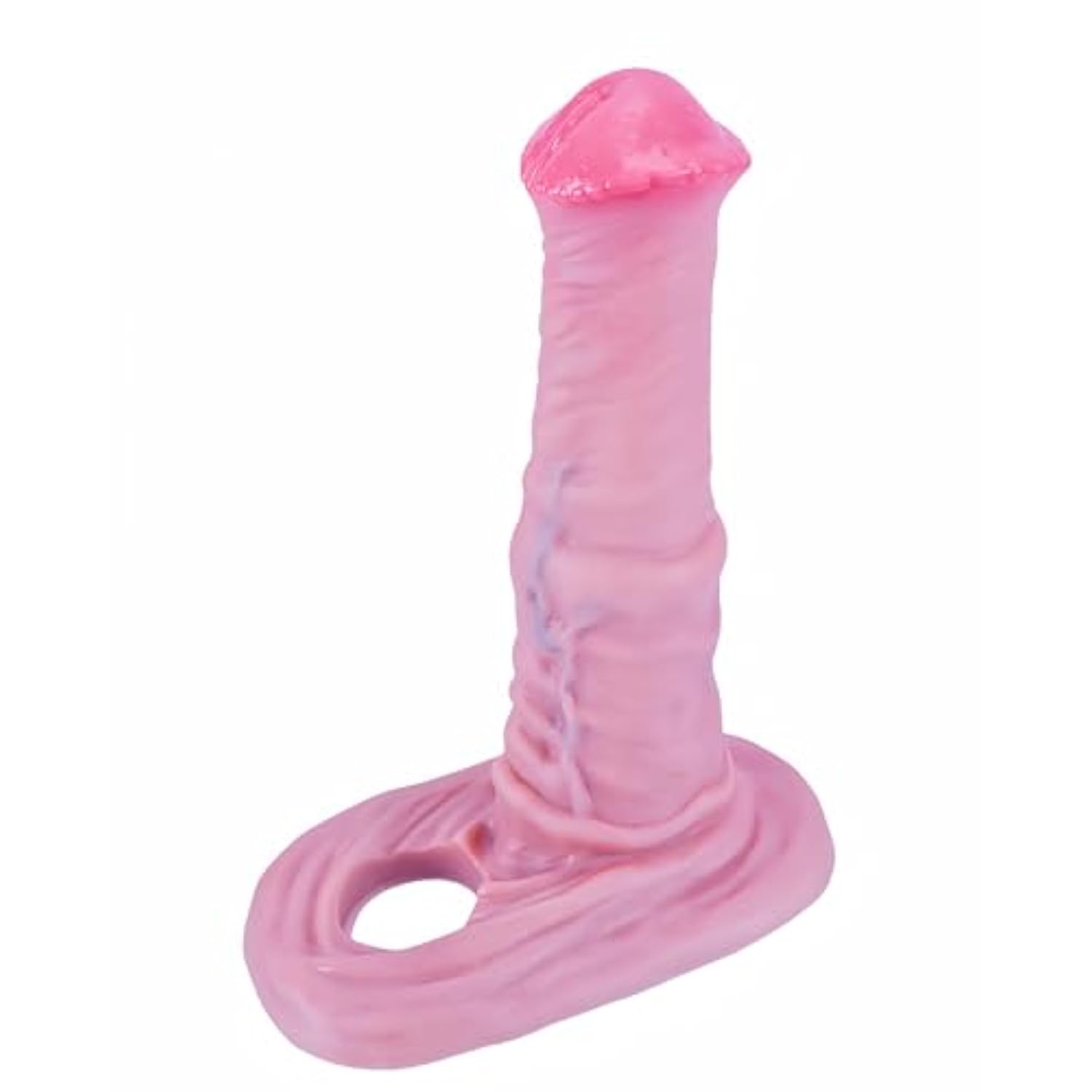 Horse Penis Sleeve Enlarger, Animal Cock Sleeve Extender Male Length Girth Extension Enhancer Delay Ejaculation Monster Sheath Adult Sex Toy For Men Couples
