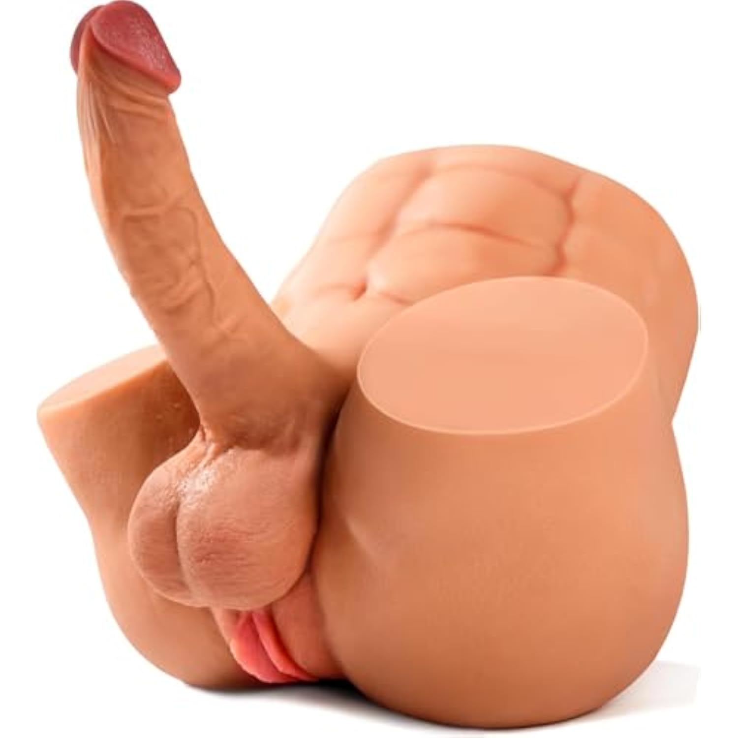 Shemale Sex Doll With 7.2In Realistic Huge Dildo, Unisex Trans Sex Dolls Flexible Cock Gay Sex Toys For Women Elasticity Tight Vagina Anus Masturbator Male Sex Doll Adult Sex Toy For Men Female 8Lb