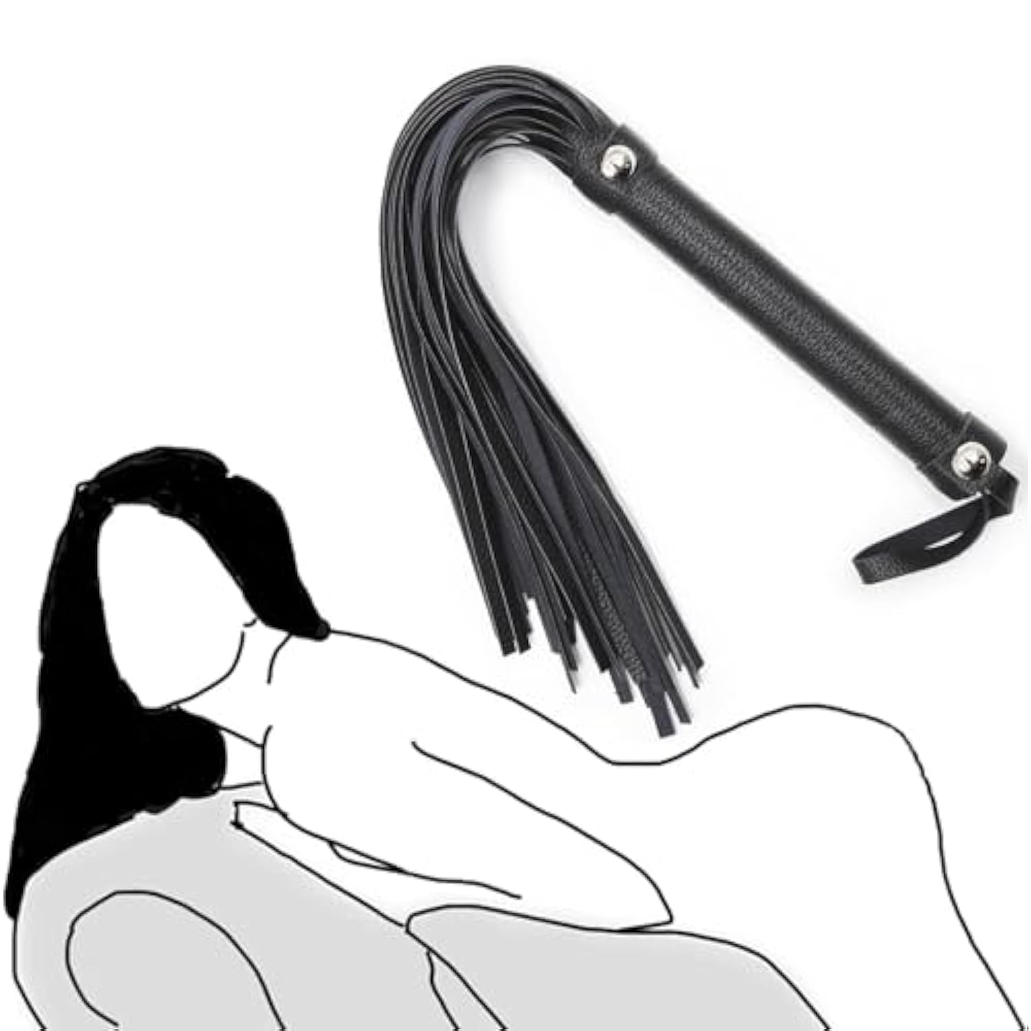 Sm Leather Sexy Fun Whip Sex Whip For Adults Play 42Cm Leather Whips Bdsm Whip Flogger Erotic Sm Sex Toys For Bedroom Extreme Love Play