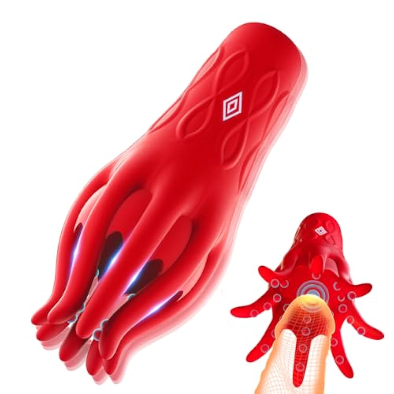 Male Penis Vibrator Sex Toys, Male Masturbator With 10 Vibrating Modes, 8 Tentacles 360° Wrapping Vibrating For Penis Glans Clit Nipple Stimulation, Adult Sex Toy For Men Women Couples