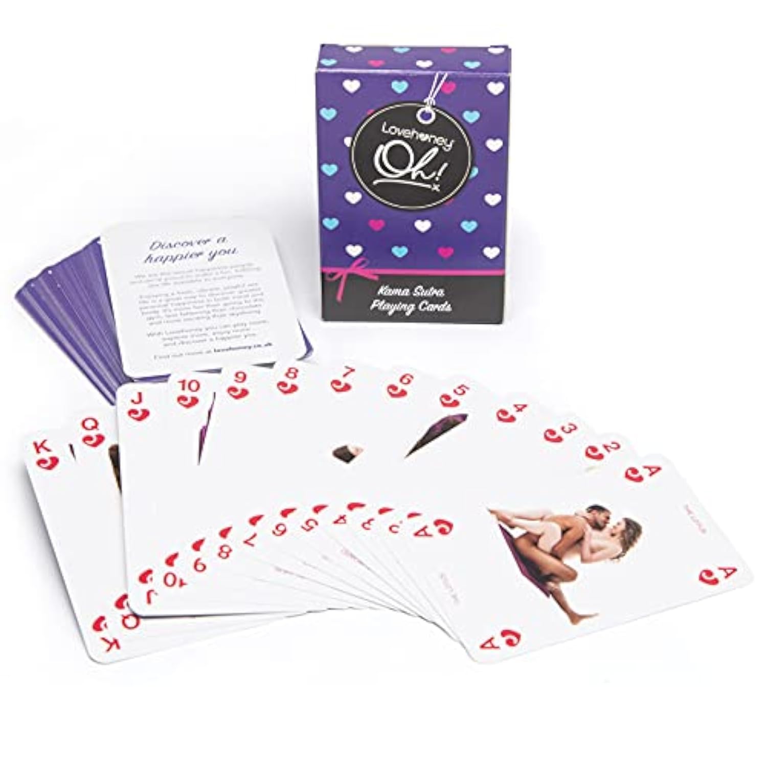 Oh! Kama Sutra Playing Cards With Clear Images For Adults - Pack Of 52