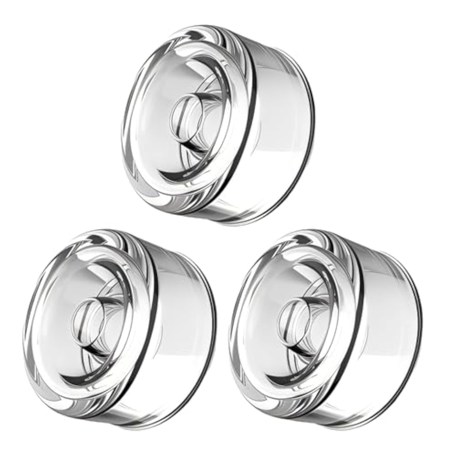 Penis Pump Sleeve Replacement 3 Pcs,Soft Elastic Penis Pump Accessories For Electric Pumps&Manual Pump,Dick Pump And Other Equipment,Penis Pump Sleeves Tight Seal For Bigger & Harder Results