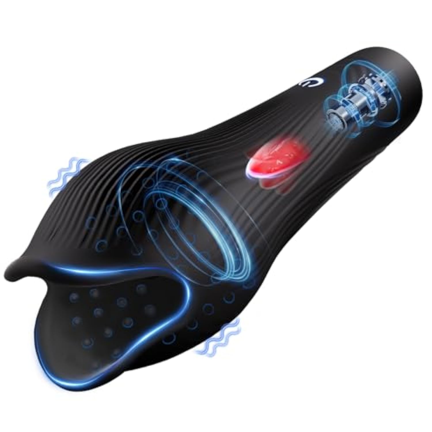 Male Masturbator Sex Toys For Men-Urethral Sounds Male Sex Toy With 5.83 Inch Length Dilator & 10 Ultra Vibrating & 360° Tentacle Core Wrap Machine Vibrator Stroker For Adult Sex Toys & Games